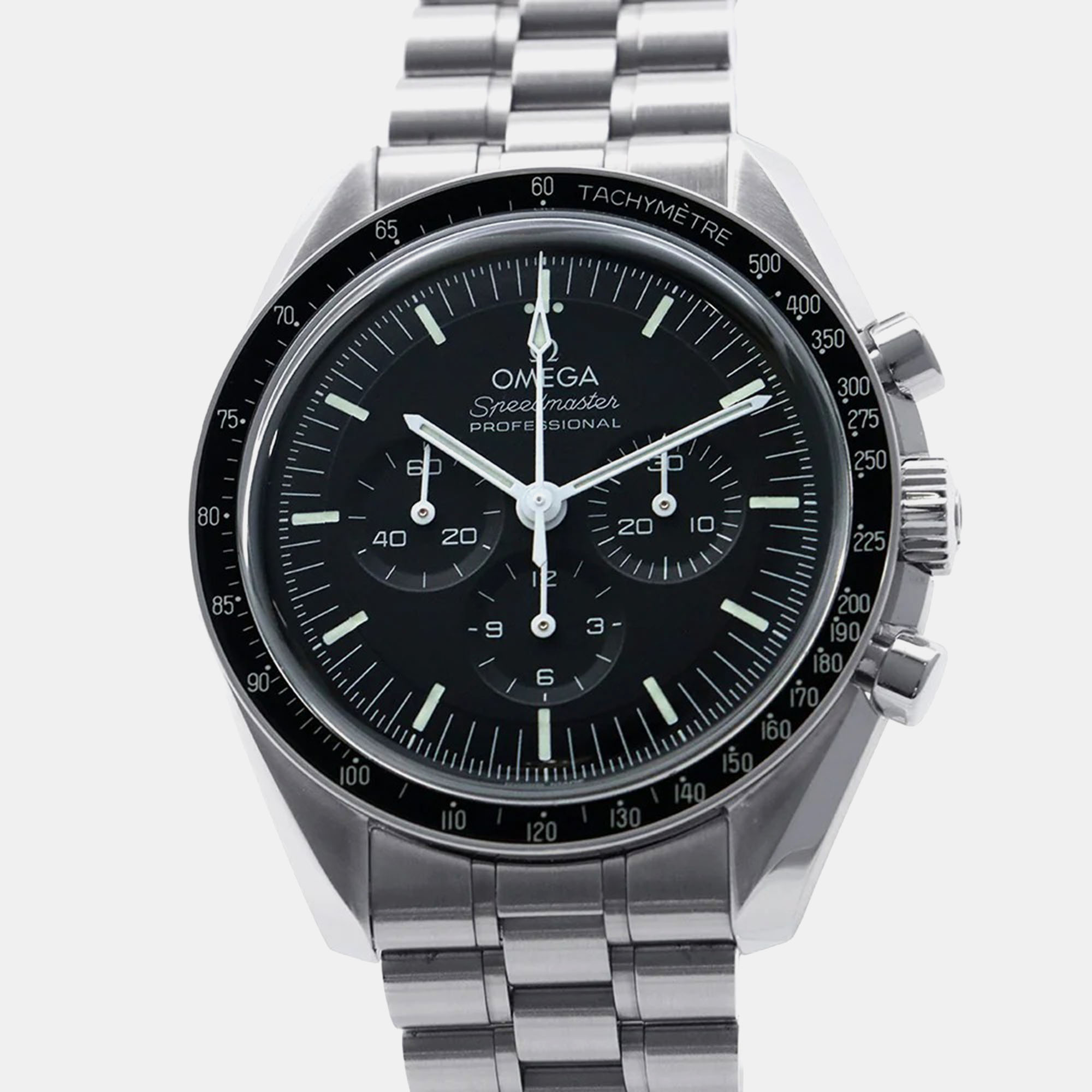 

Omega Speedmaster 310.30.42.50.01.001 Manual Winding Black Stainless Steel Men's Wristwatch 42 mm