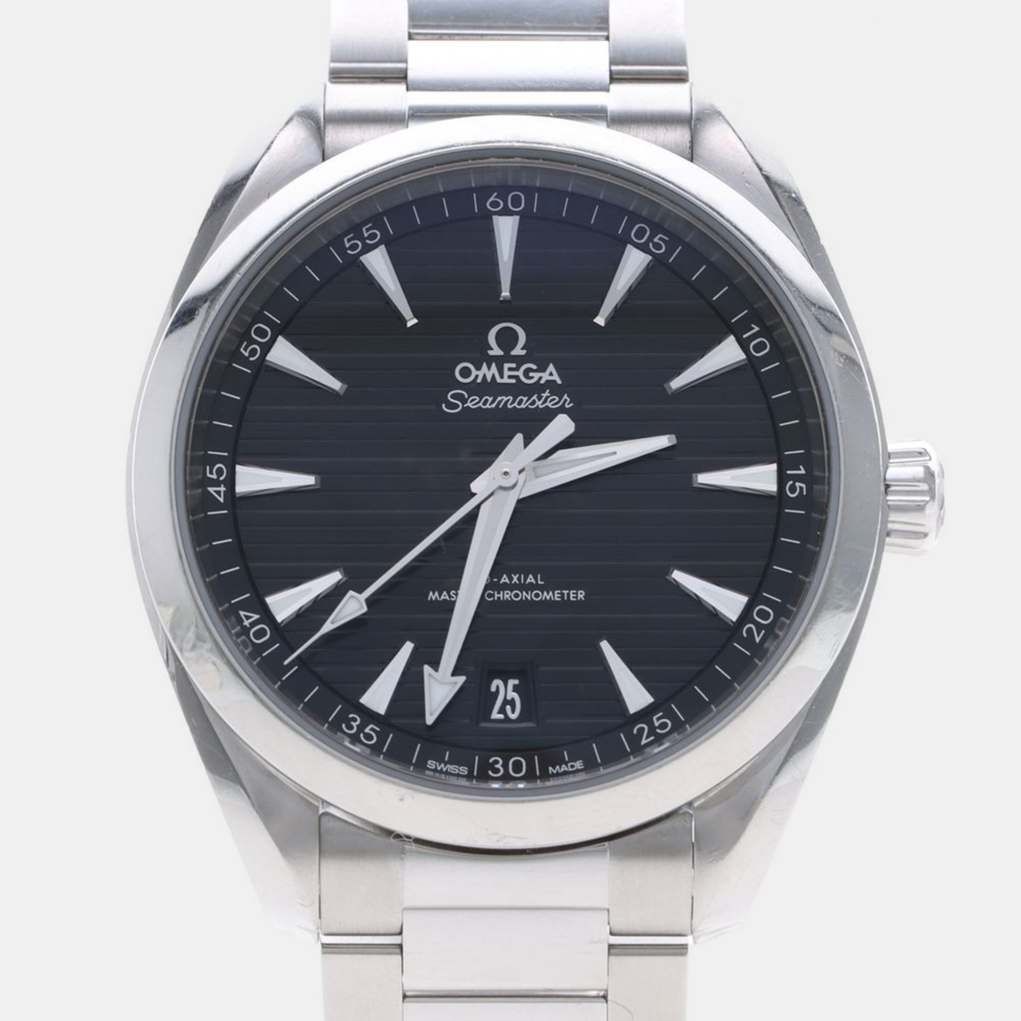 

Omega Seamaster Aqua Terra 220.10.41 Stainless Steel Automatic Men's Wristwatch 41 mm, Black