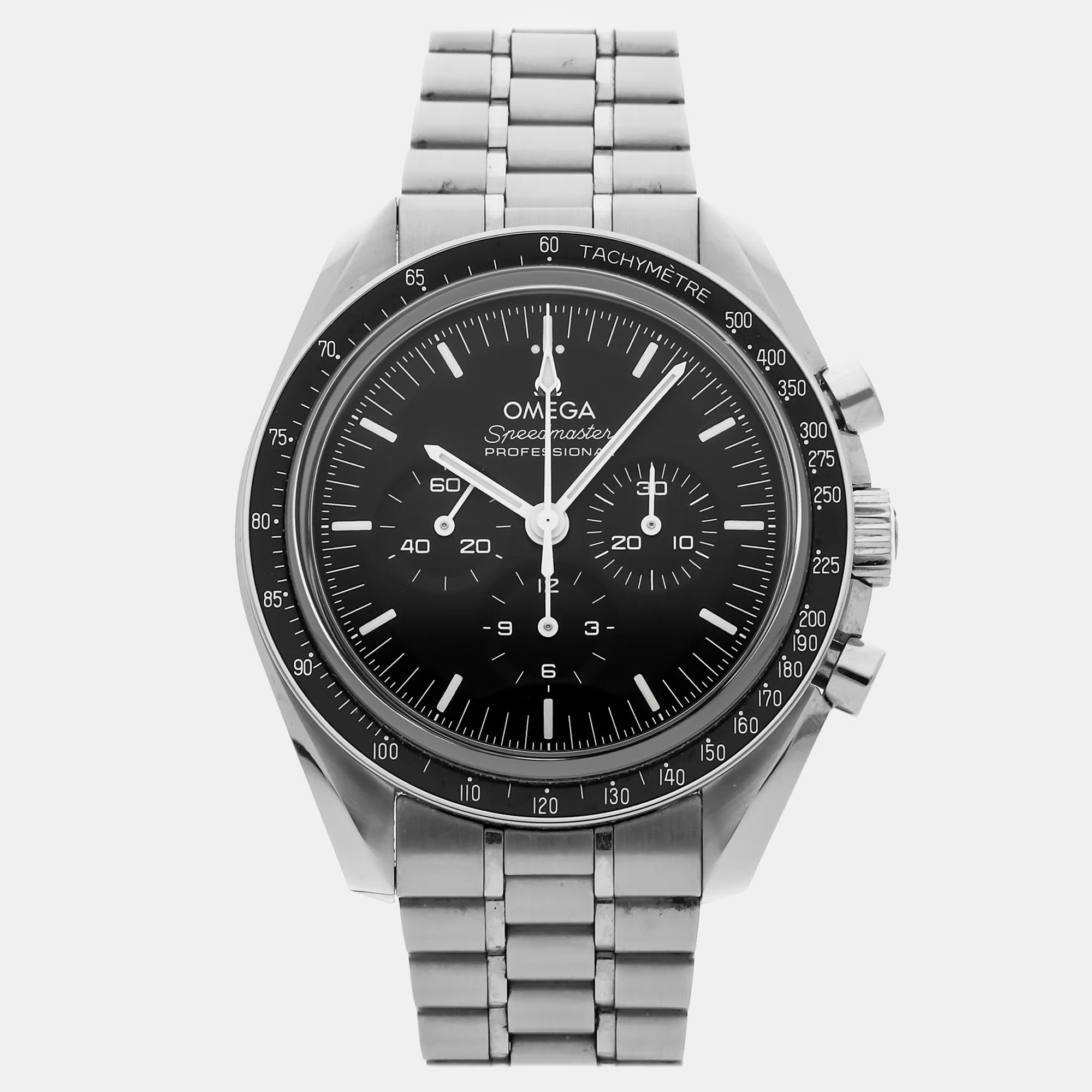 

Pre-Owned Omega Speedmaster Moonwatch Professional Chronograph 310.30.42.50.01.002, Black