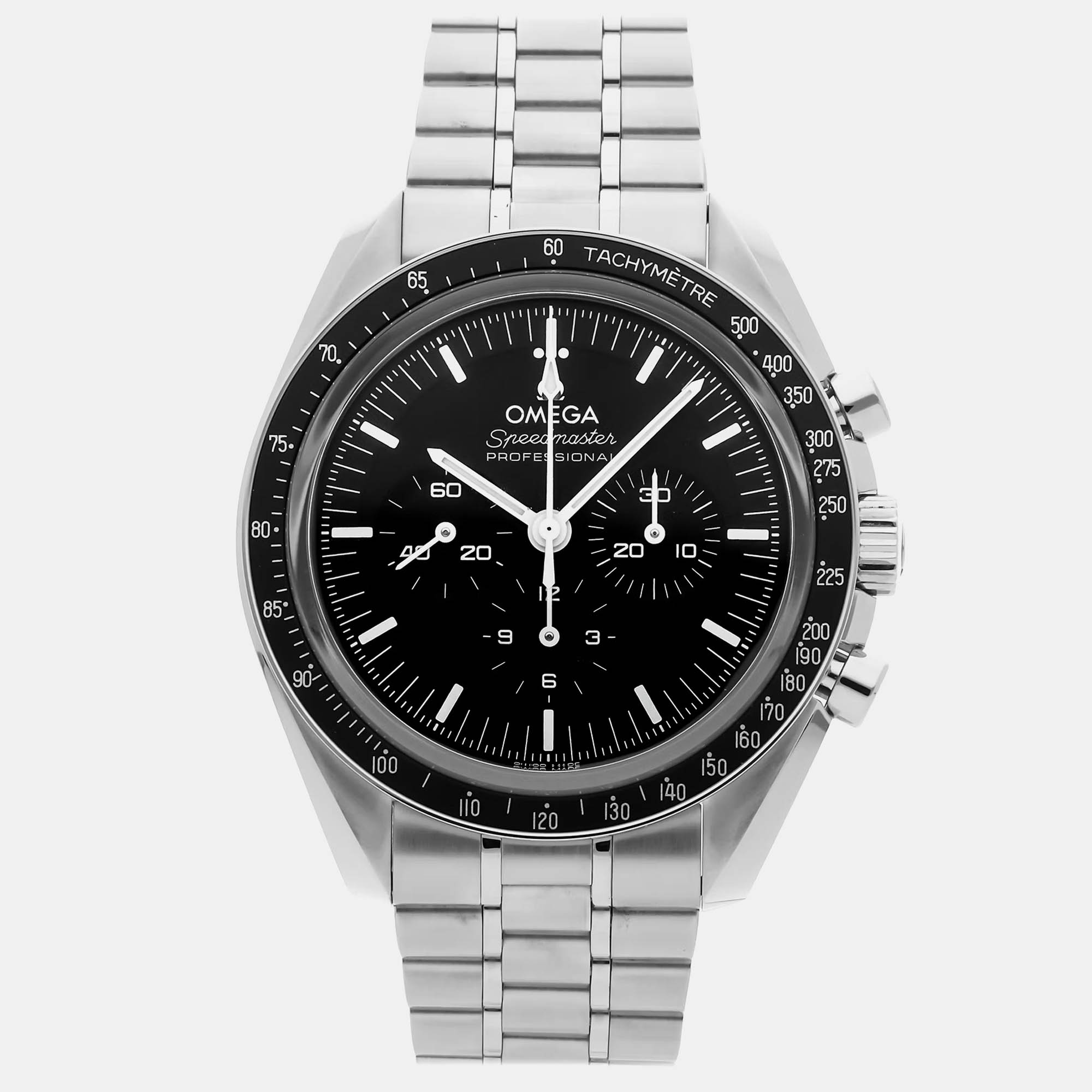 

Pre-Owned Omega Speedmaster Moonwatch Professional Chronograph 310.30.42.50.01.002, Black
