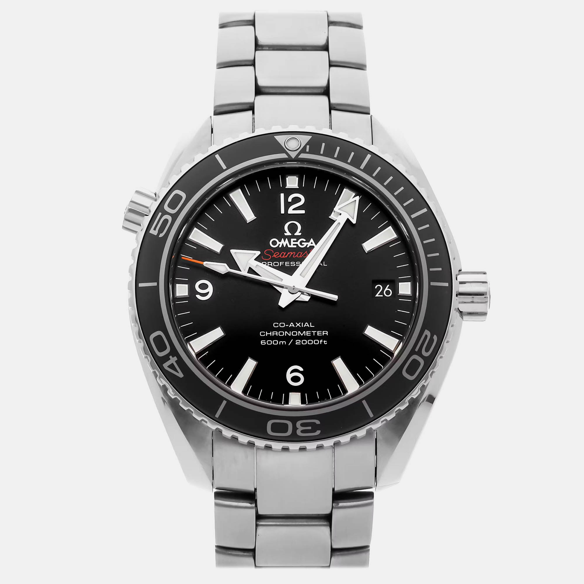 

Pre-Owned Omega Seamaster Planet Ocean 600M 232.30.42.21.01.001, Black