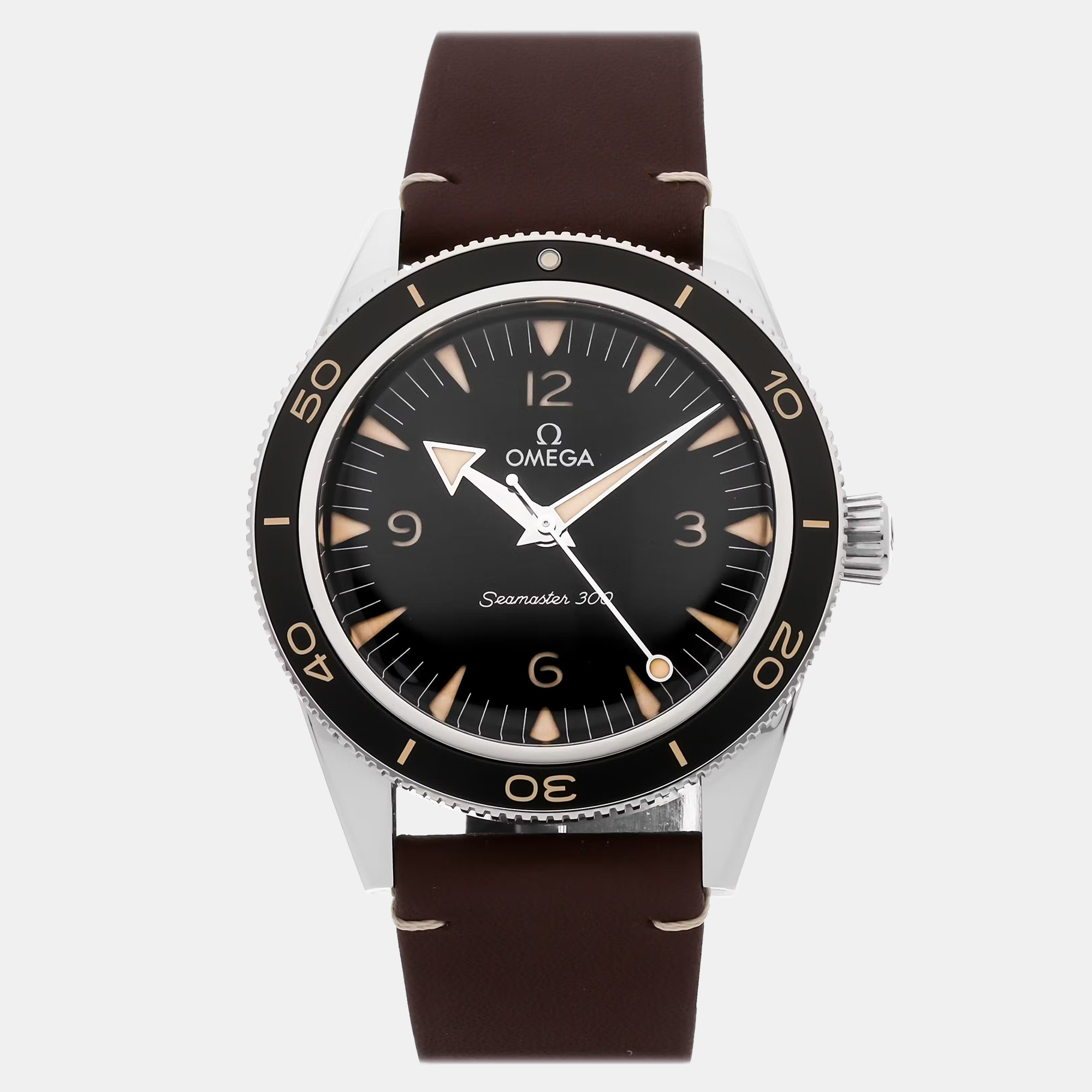 

Pre-Owned Omega Seamaster 300 234.32.41.21.01.001, Black