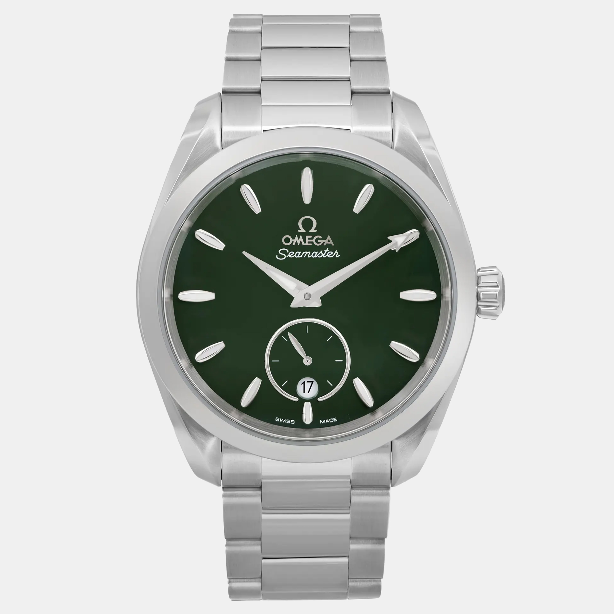 

Omega Seamaster Aqua Terra 220.10.38.20.10.001 Automatic Green Stainless Steel Men's Wristwatch 38 mm