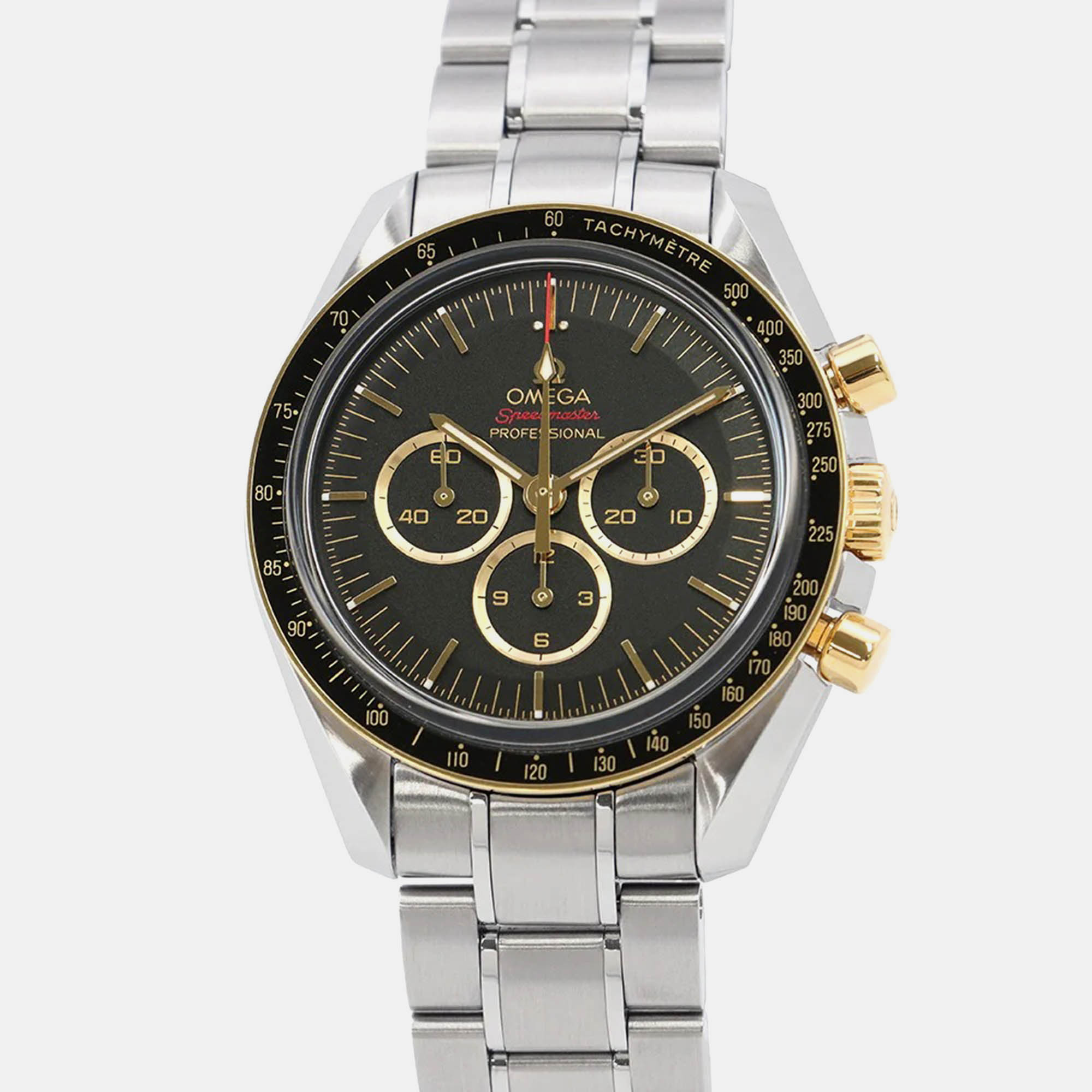 Omega Speedmaster 522.20.42.30.01.001 Manual Winding Black Stainless Steel Men's Wristwatch 42 mm