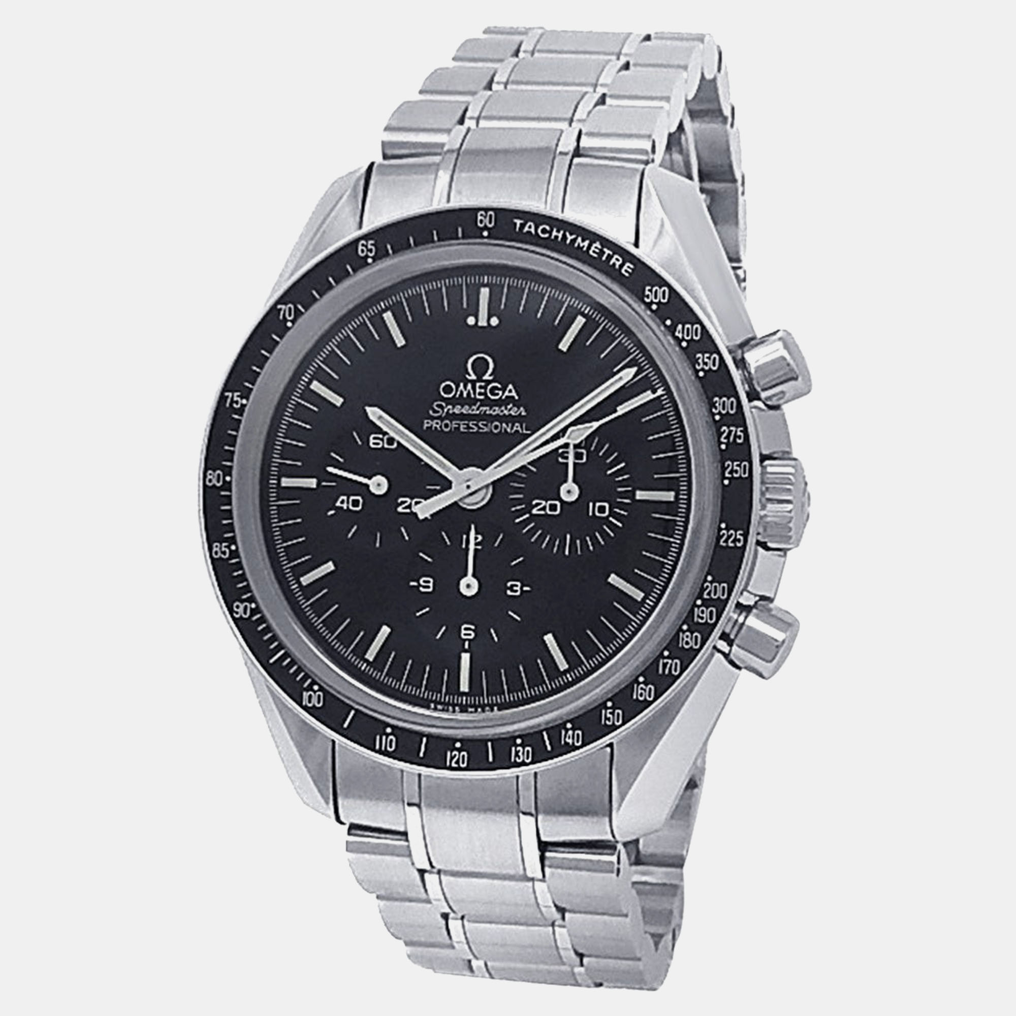 

Omega Speedmaster Moonwatch 311.30.42.30.01.006 Black Stainless Steel Men’s Wristwatch 42 mm