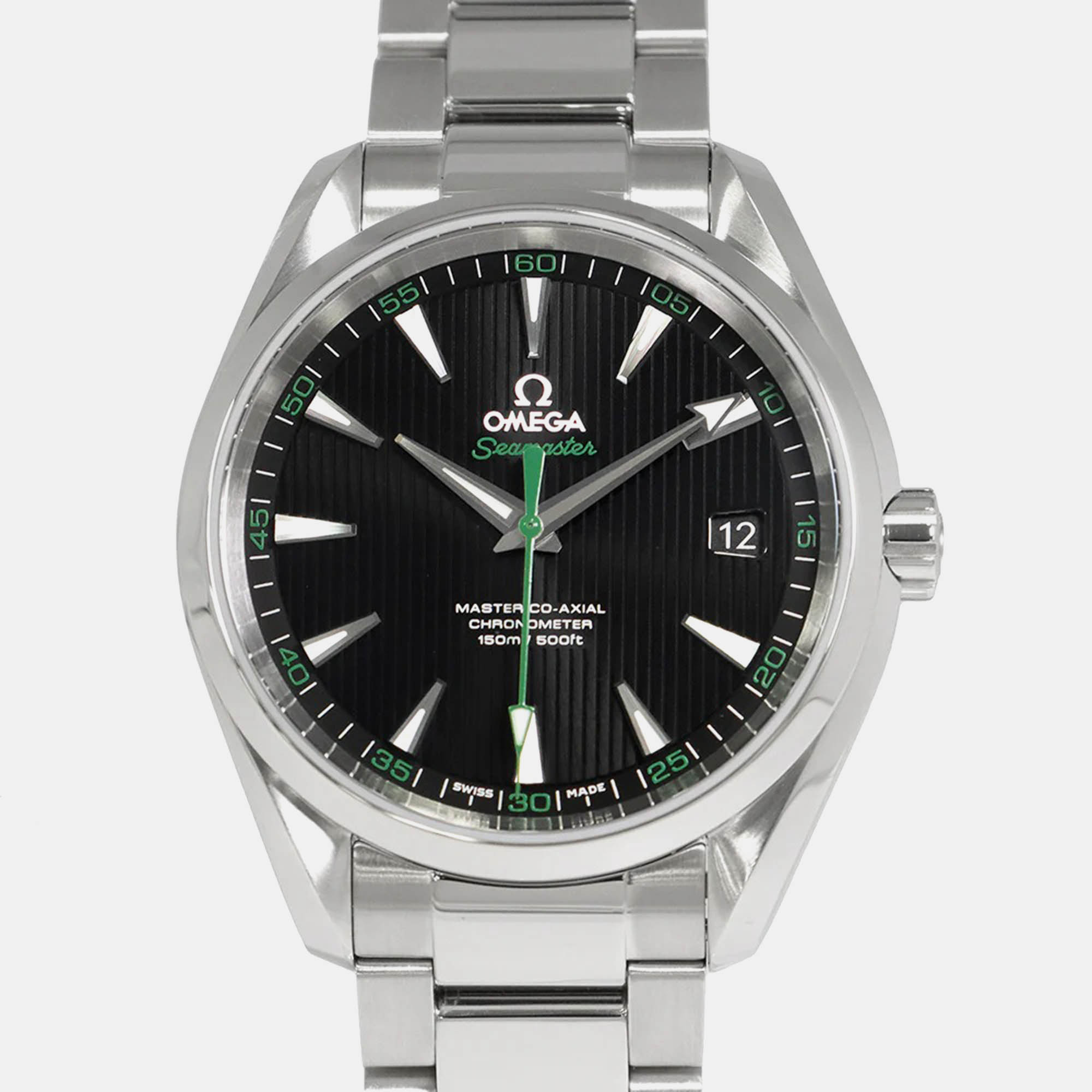 

Omega Seamaster Aqua Terra 231.10.42.21.01.004 Automatic Black Stainless Steel Men's Wristwatch 41.5 mm