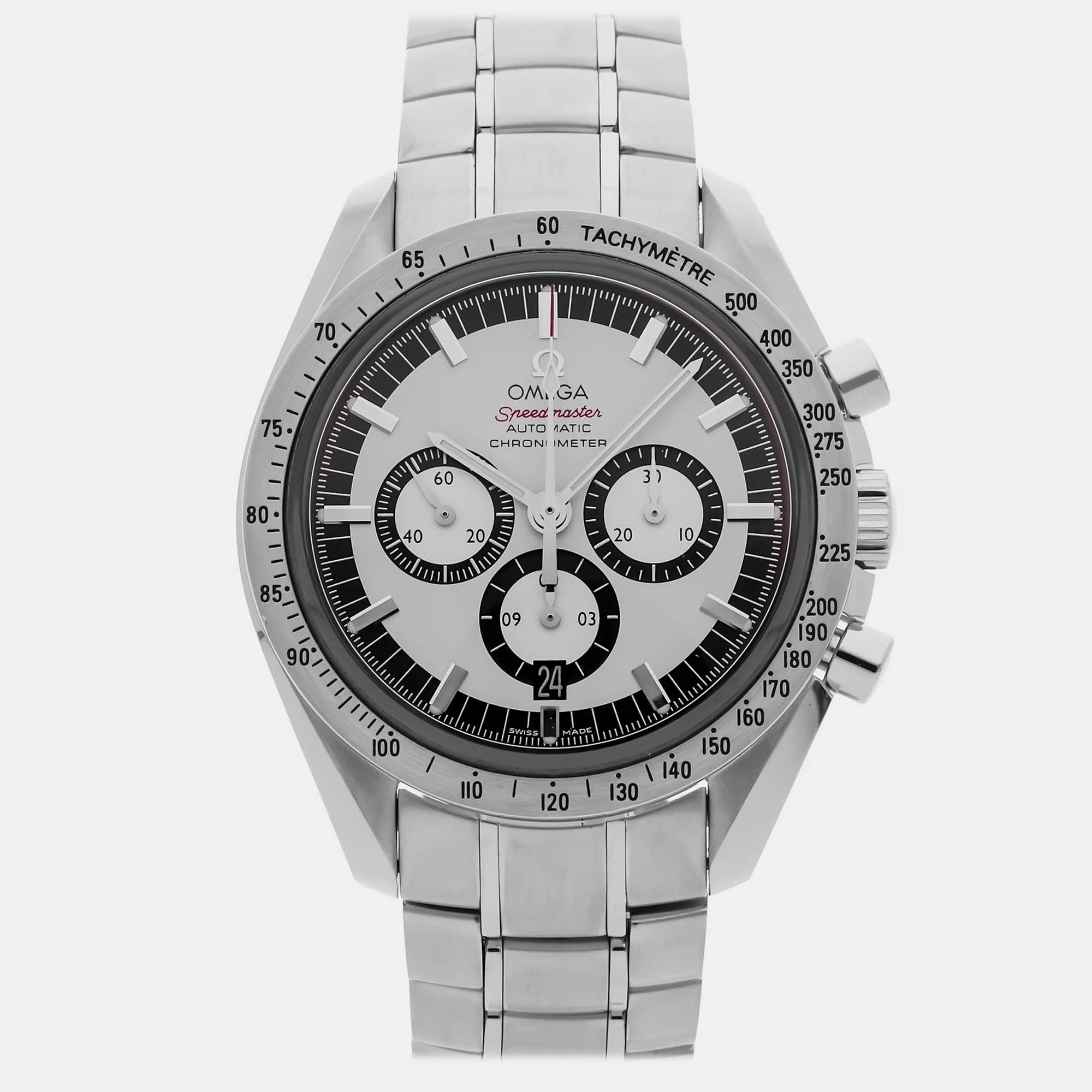 

Omega Speedmaster 3506.31 Automatic White Stainless Steel Men’s Wristwatch 42 mm