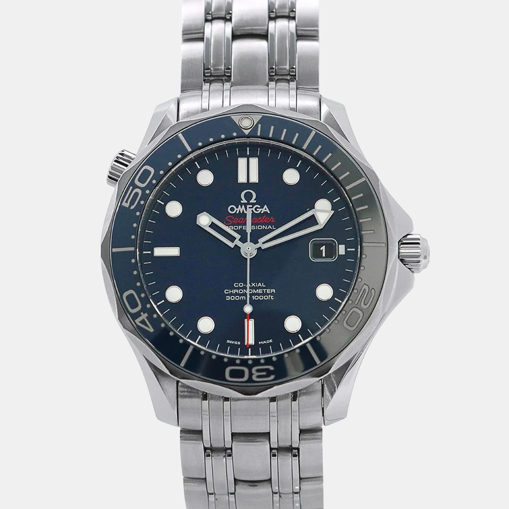 

Omega Seamaster 212.30.41.20.03.001 Automatic Blue Stainless Steel Men's Wristwatch 41 mm