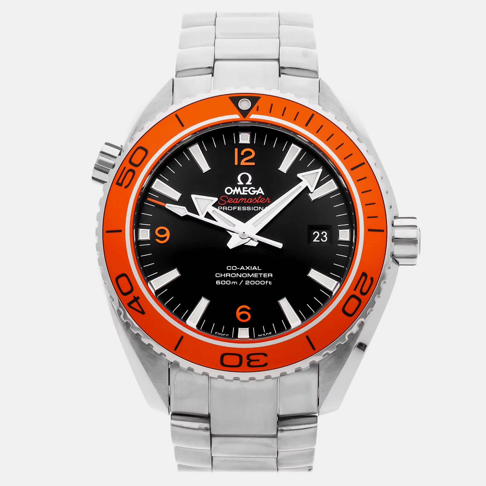 

Pre-Owned Omega Seamaster Planet Ocean 600M 232.30.46.21.01.002, Black