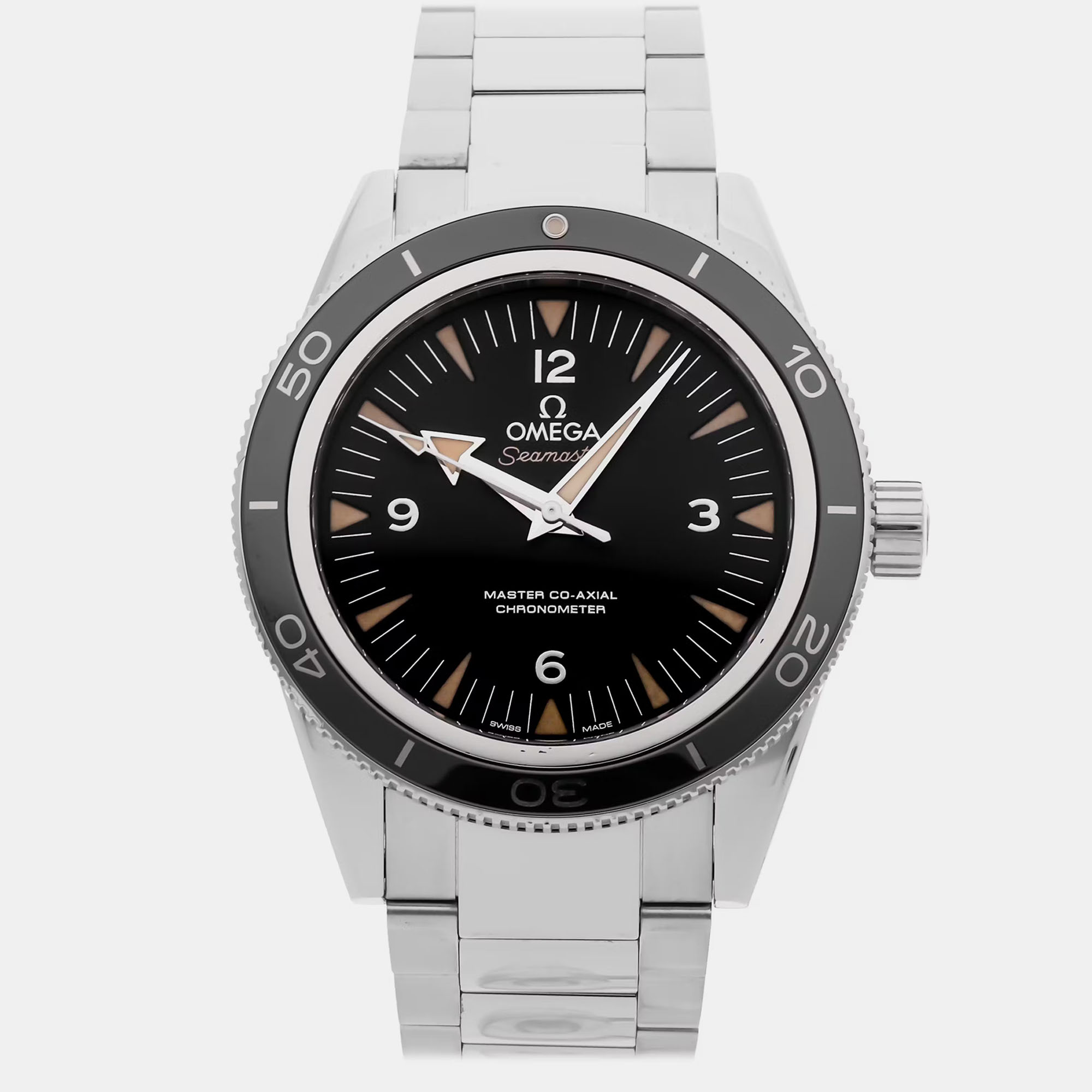 

Pre-Owned Omega Seamaster 300 233.30.41.21.01.001, Black