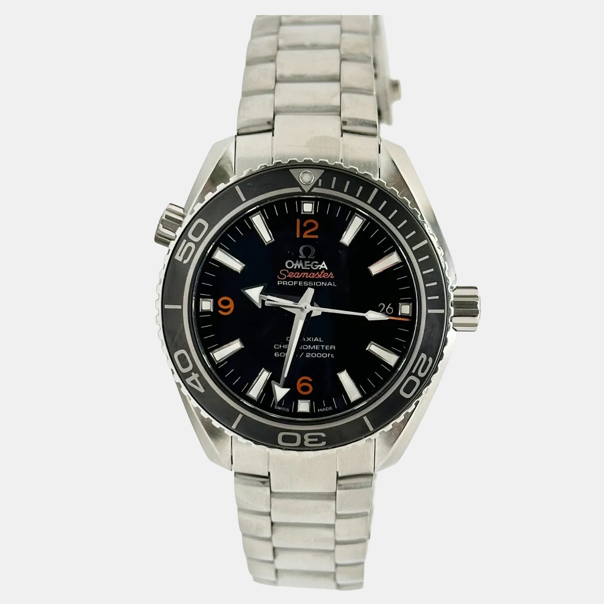 

Omega Seamaster Planet Ocean 232.30.42.21.01.003 Automatic Stainless Steel Men's Wristwatch 42 mm, Black