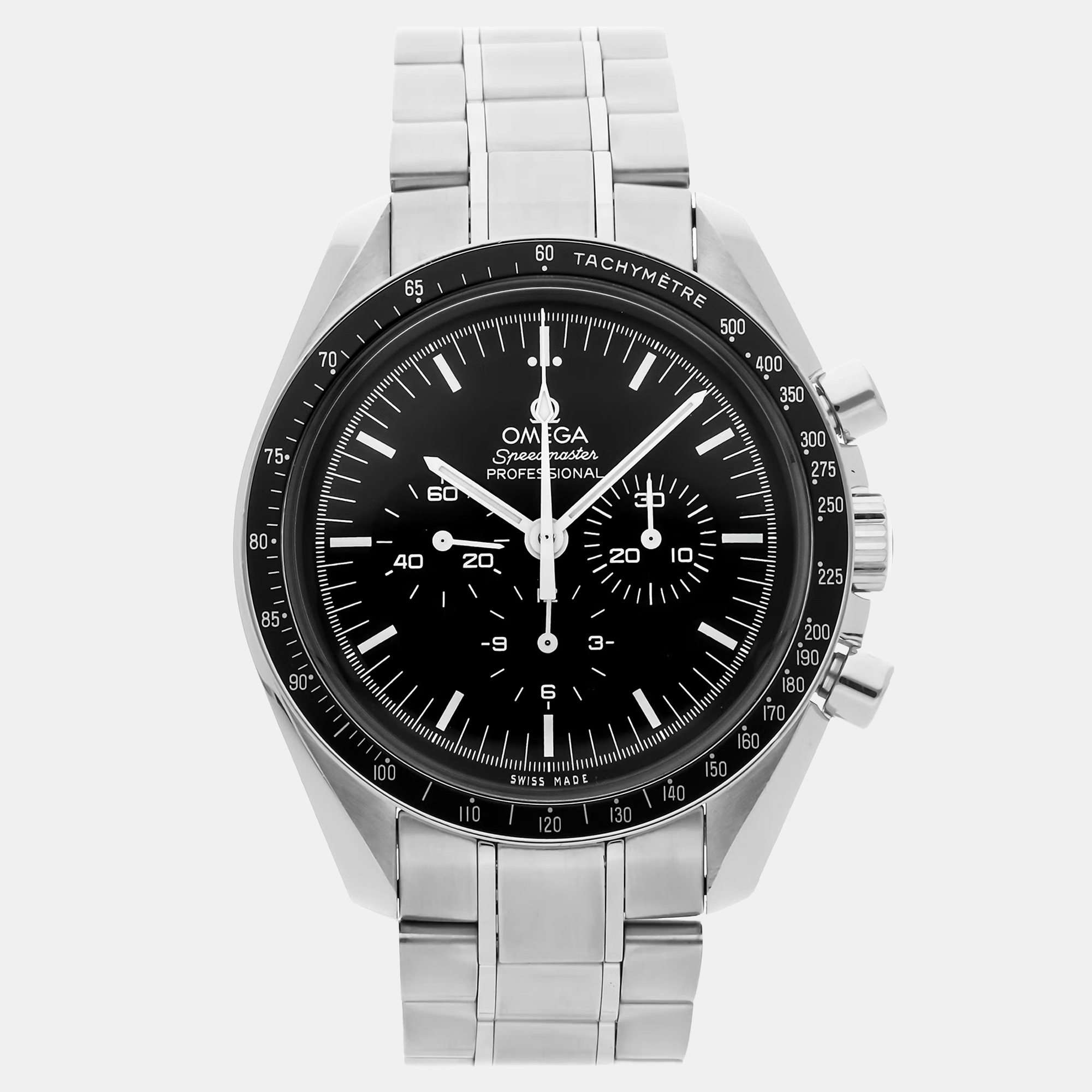 

Pre-Owned Omega Speedmaster Moonwatch Professional Chronograph 311.30.42.30.01.005 Manual Winding Men's Watch 42 mm, Black