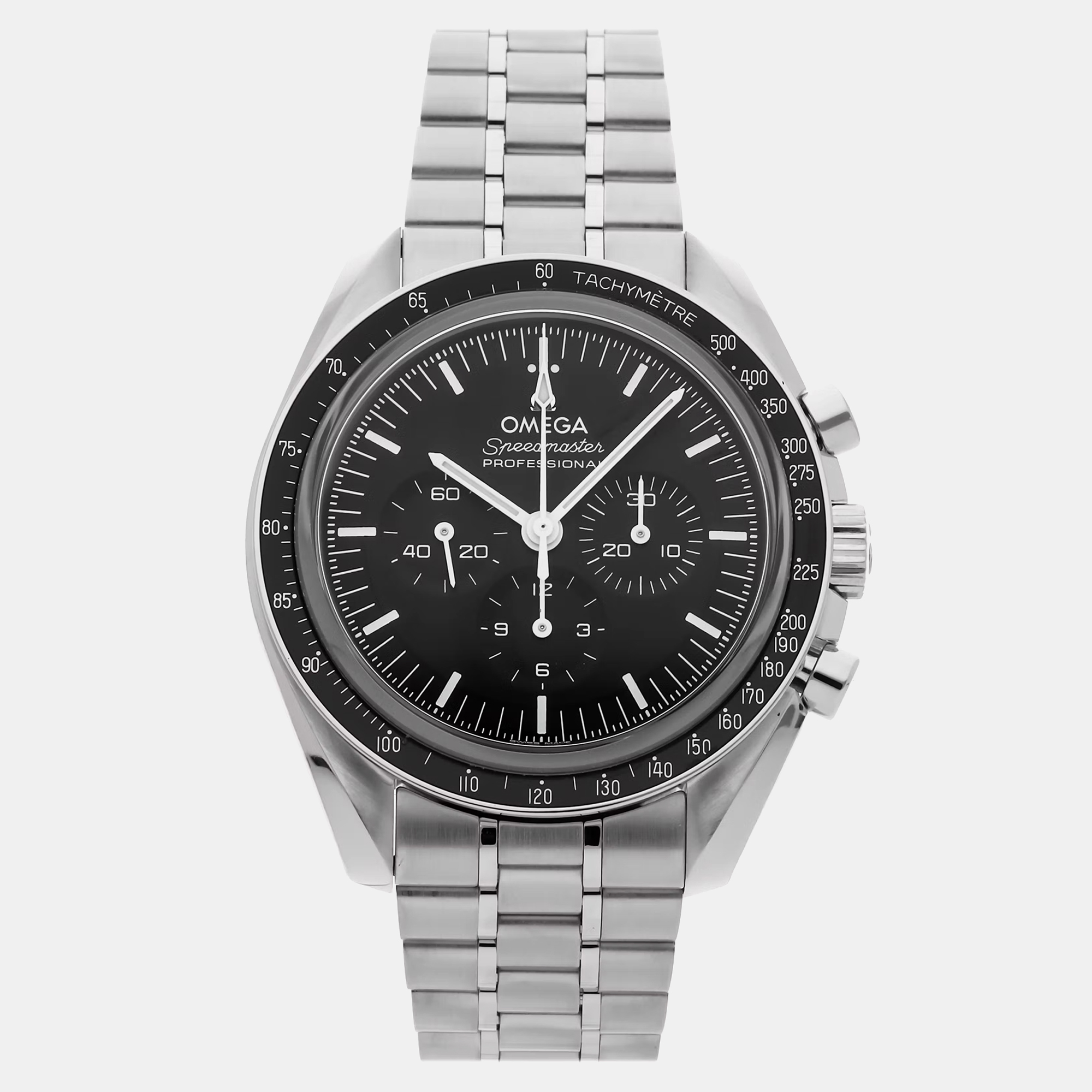 Pre-owned Omega Speedmaster Moonwatch Professional Chronograph 310.30.42.50.01.002 In Black