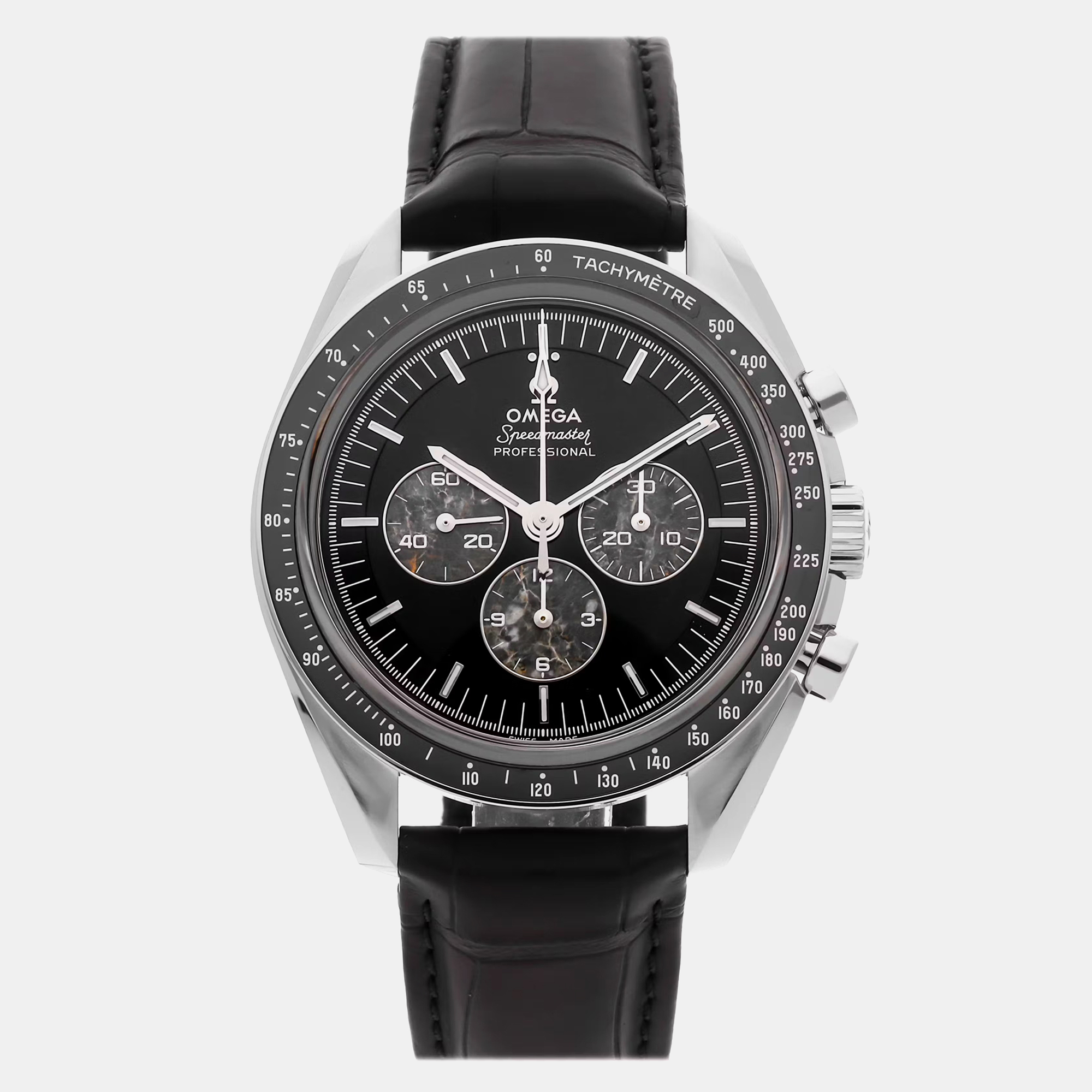 Pre-owned Omega Speedmaster Calibre 321 Chronograph 311.93.42.30.99.001 42 Mm In Black