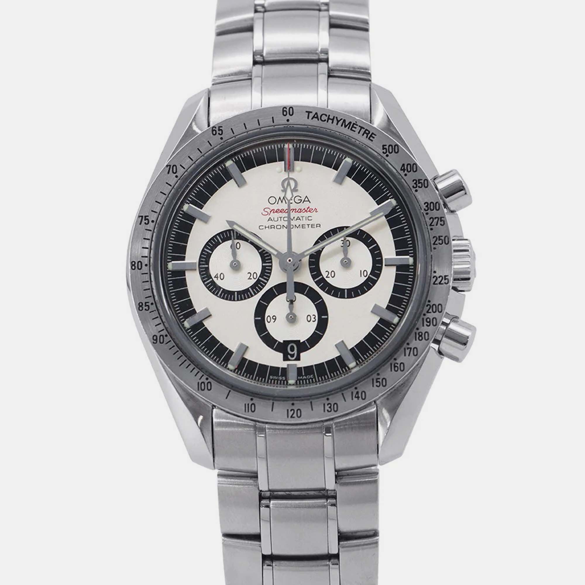 

Omega Speedmaster 3506.31.00 Automatic White Stainless Steel Men's Wristwatch 42 mm