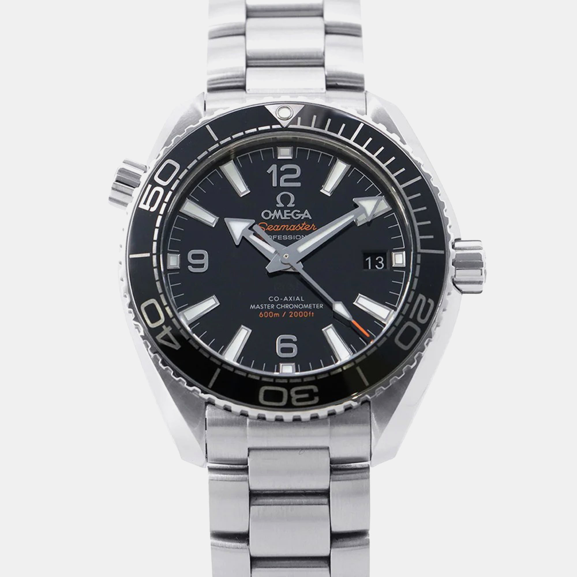 

Omega Seamaster Planet Ocean 215.30.40.20.01.001 Automatic Black Stainless Steel Men's Wristwatch 39.5 mm