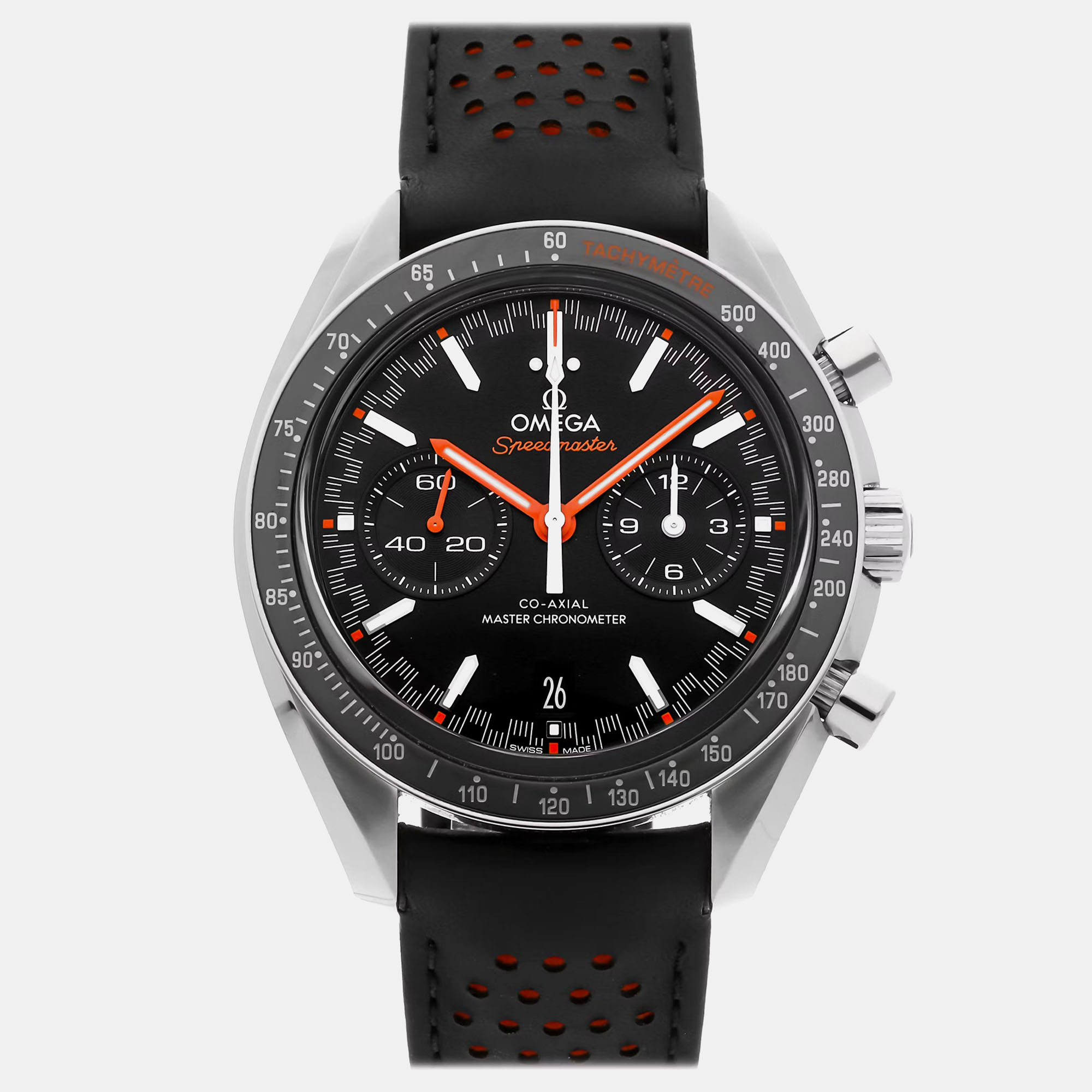 

Pre-Owned Omega Speedmaster Racing Chronograph 329.32.44.51.01.001, Black