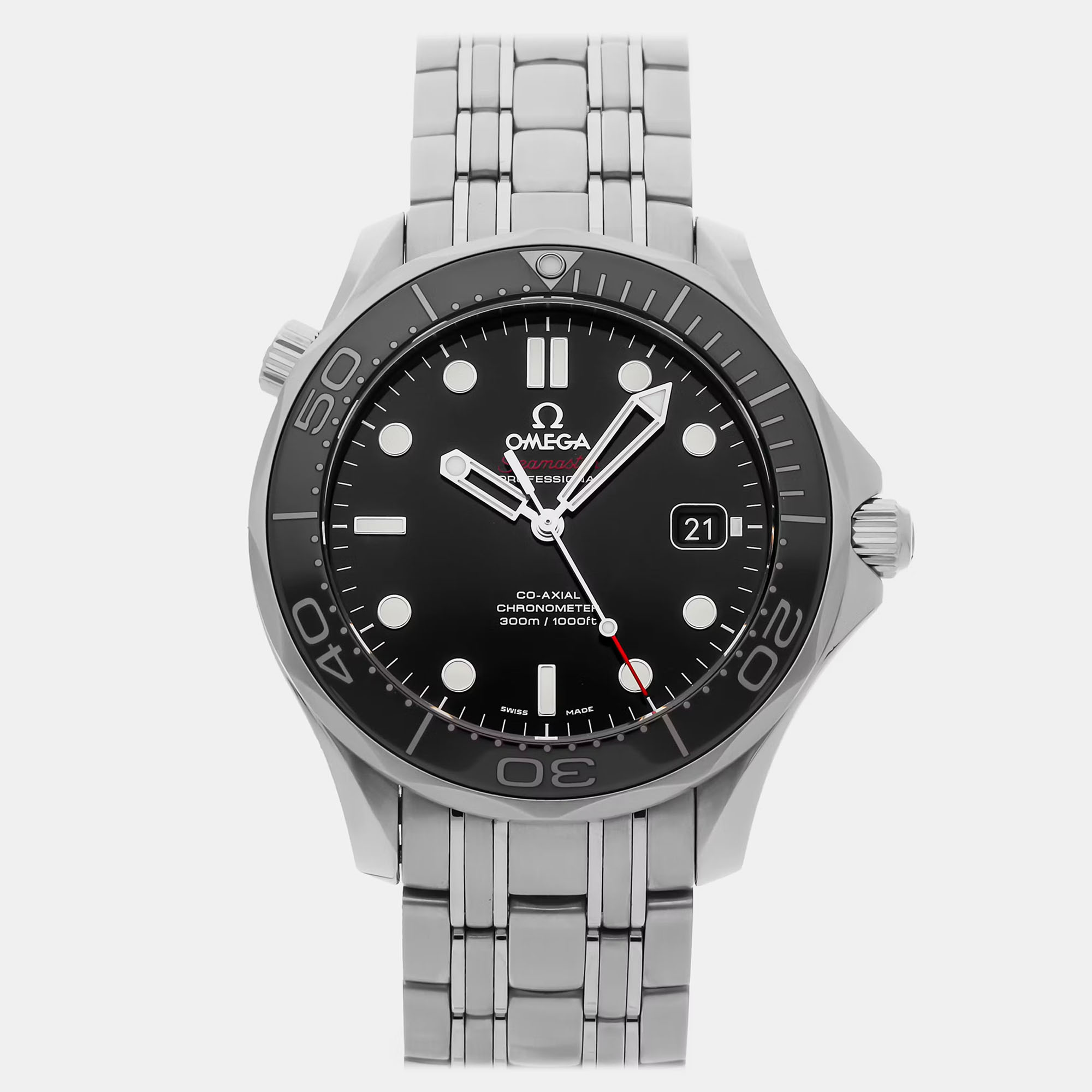 

Pre-Owned Omega Seamaster Diver 300M 212.30.41.20.01.003 41 mm, Black