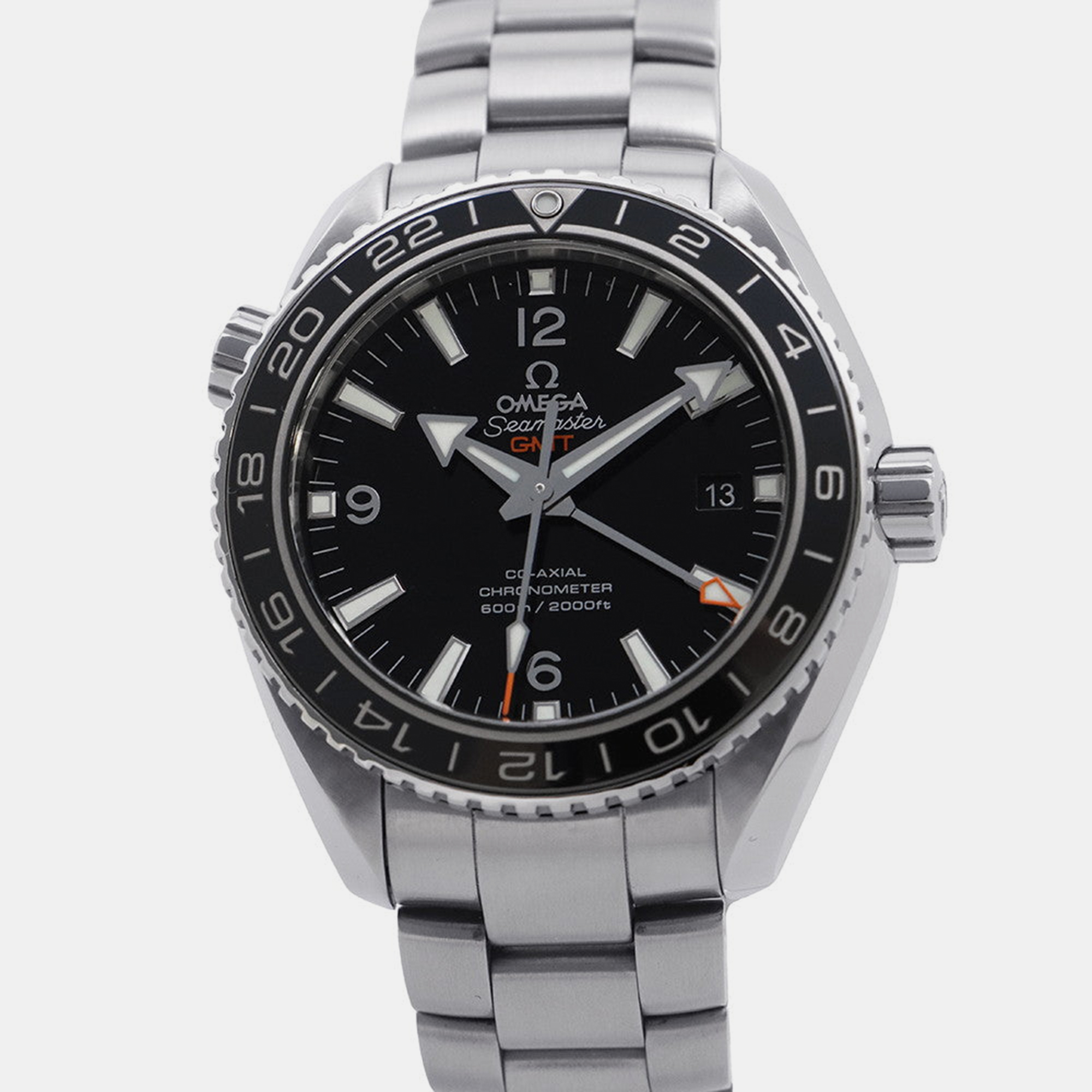 Omega Seamaster Planet Ocean 232.30.44.22.01.002 Automatic Black Stainless Steel Men’s Wristwatch 43.5 mm