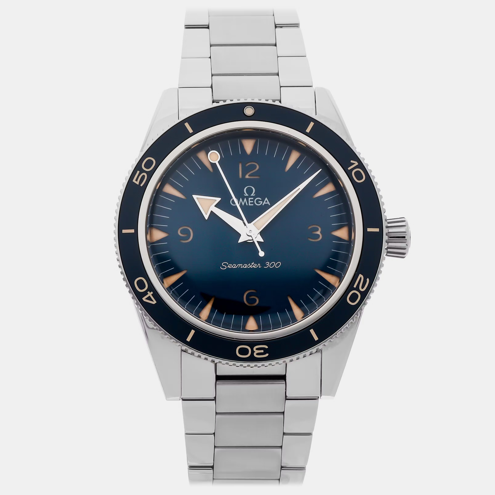 

Pre-Owned Omega Seamaster 300 234.30.41.21.03.001, Blue