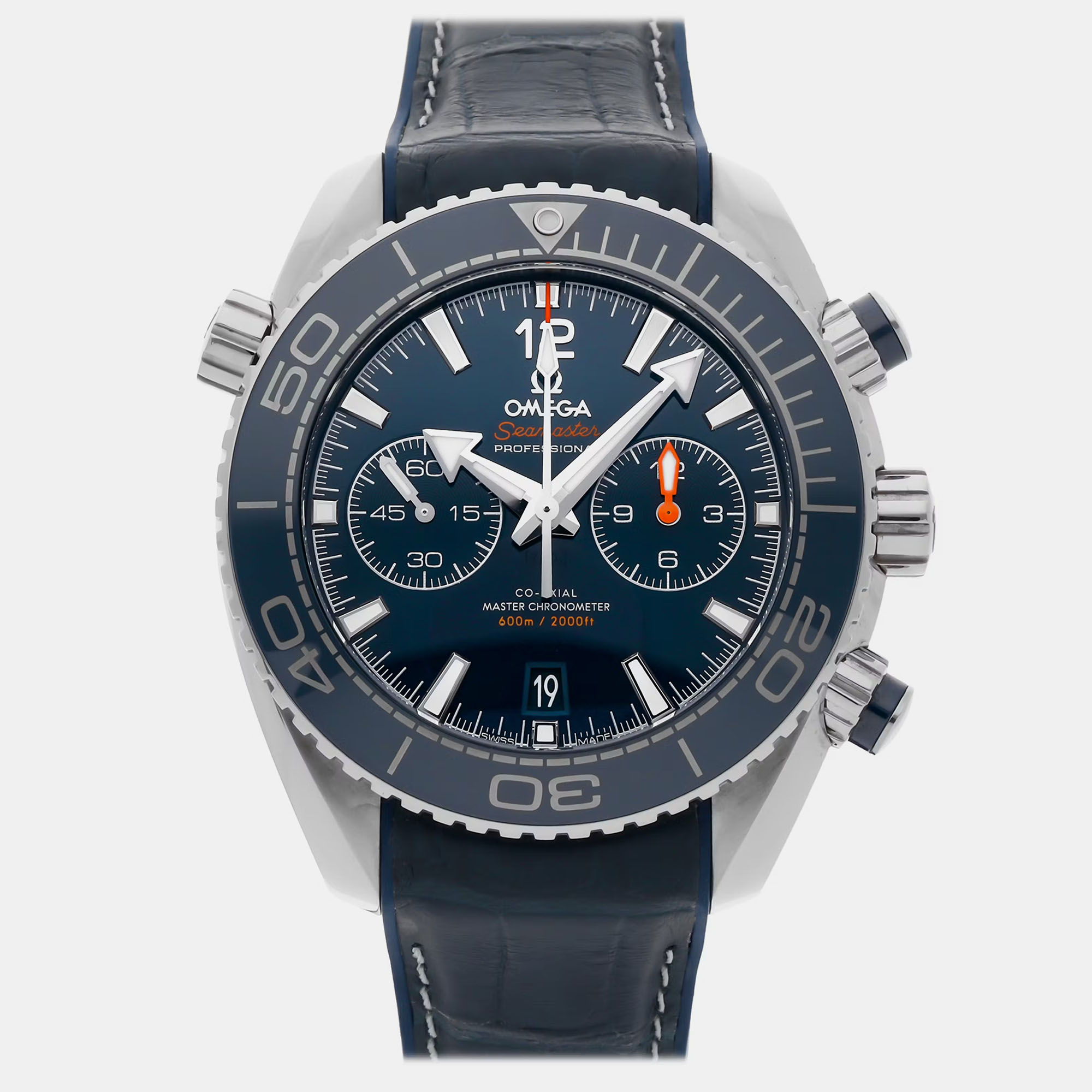 Pre-Owned Omega Seamaster Planet Ocean 600M Chronograph 215.33.46.51.03.001 45.5 mm