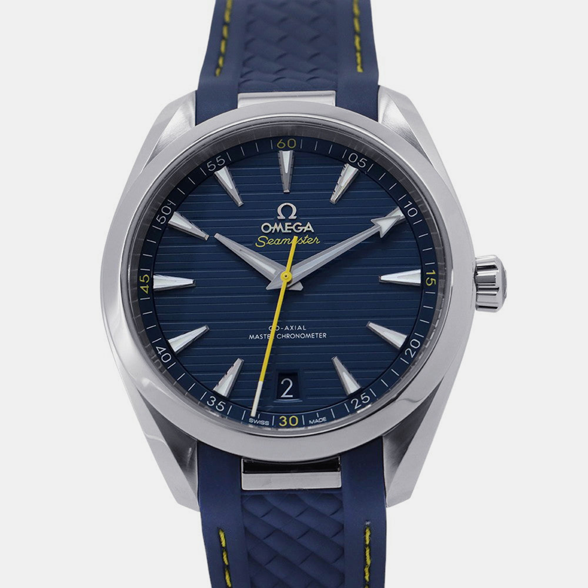 Omega Seamaster Aqua Terra 220.12.41.21.03.009 Automatic Blue Stainless Steel Men’s Wristwatch 41 mm