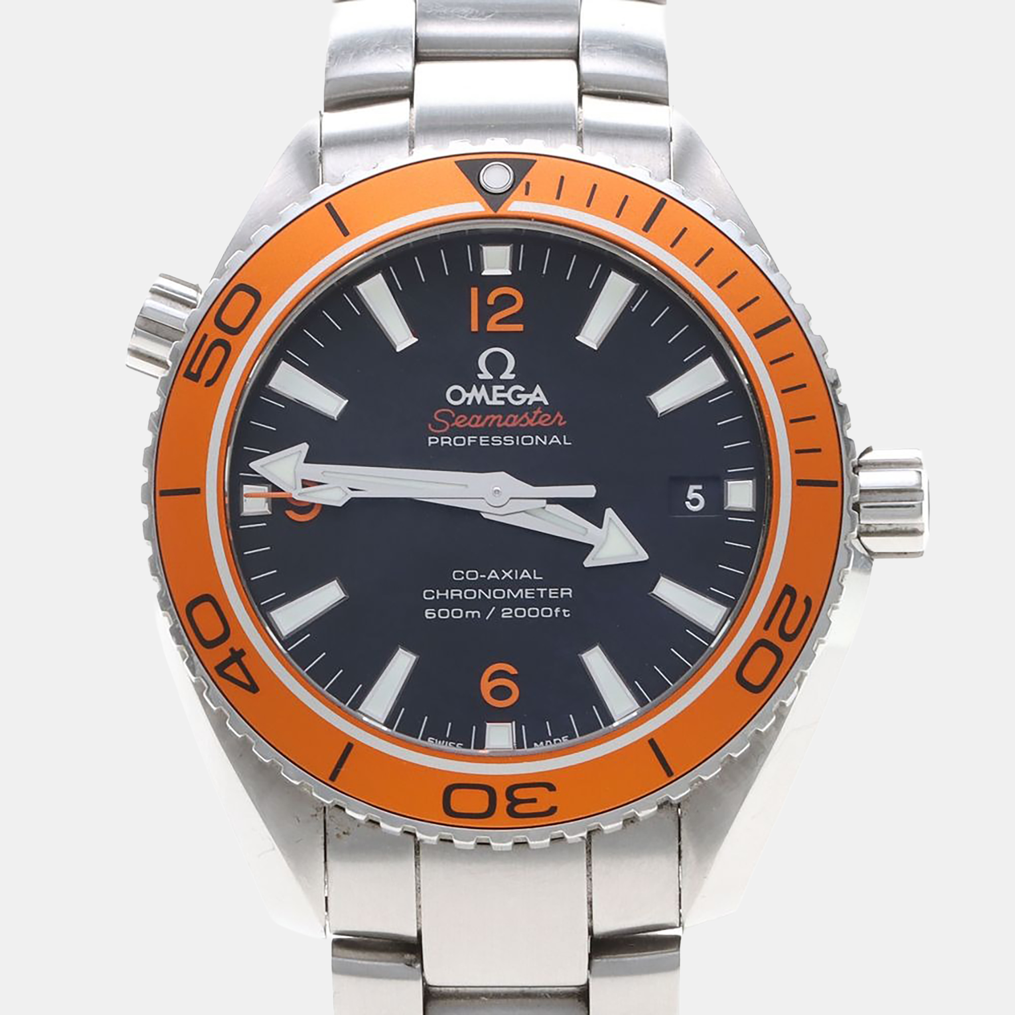 Omega Seamaster Planet Ocean 232.30.42 Automatic Black Stainless Steel Men’s Wristwatch 42mm