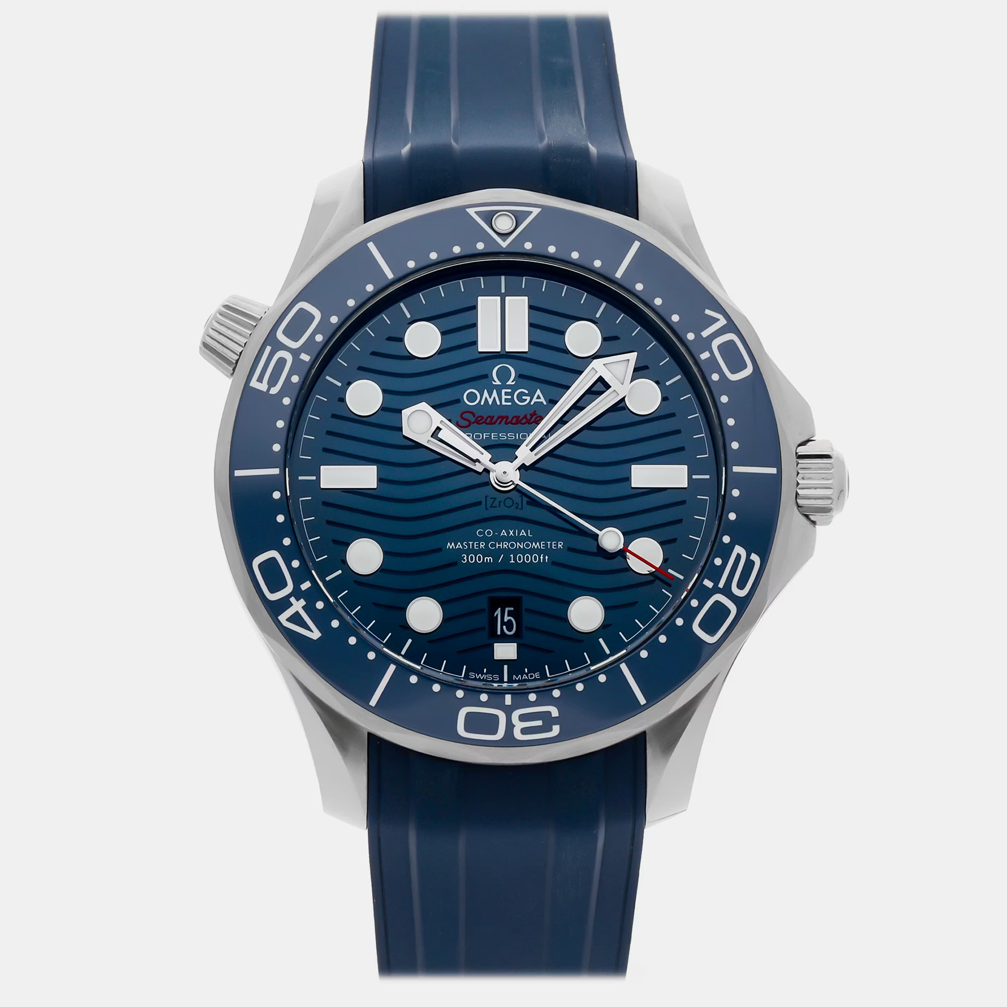 

Pre-Owned Omega Seamaster Diver 300M 210.32.42.20.03.001, Blue