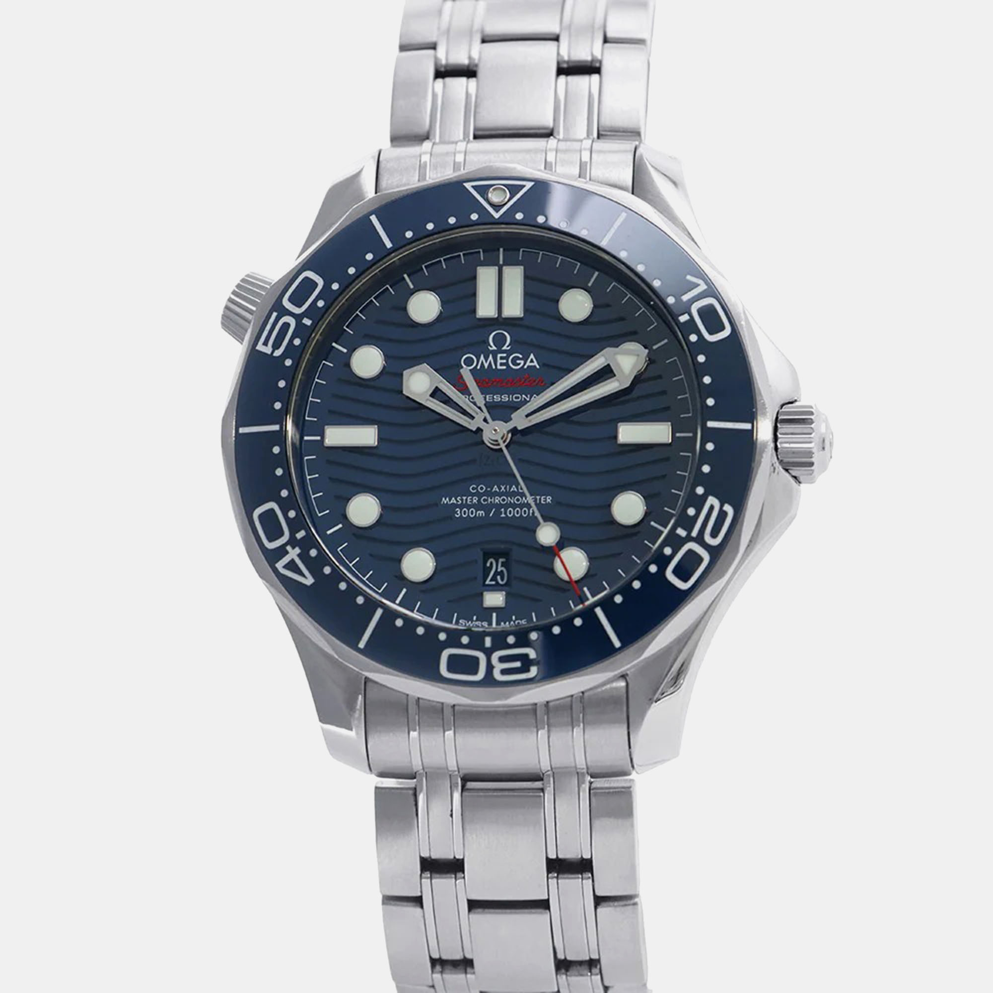 Omega Seamaster 210.30.42.20.03.001 Automatic Blue Stainless Steel Men’s Wristwatch 42 mm