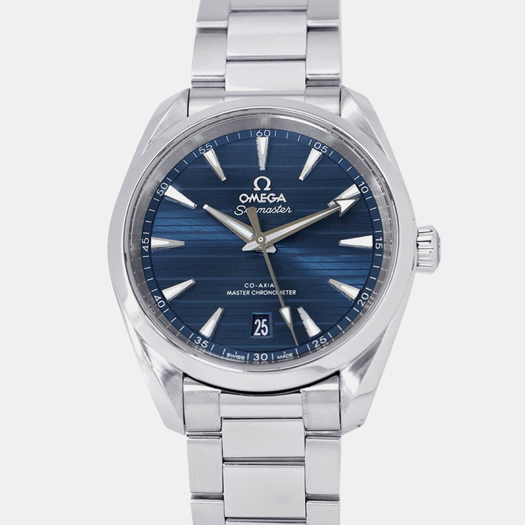 Omega Seamaster Aqua Terra 220.10.38.20.03.001 Automatic Blue Stainless Steel Men’s Wristwatch 38 mm