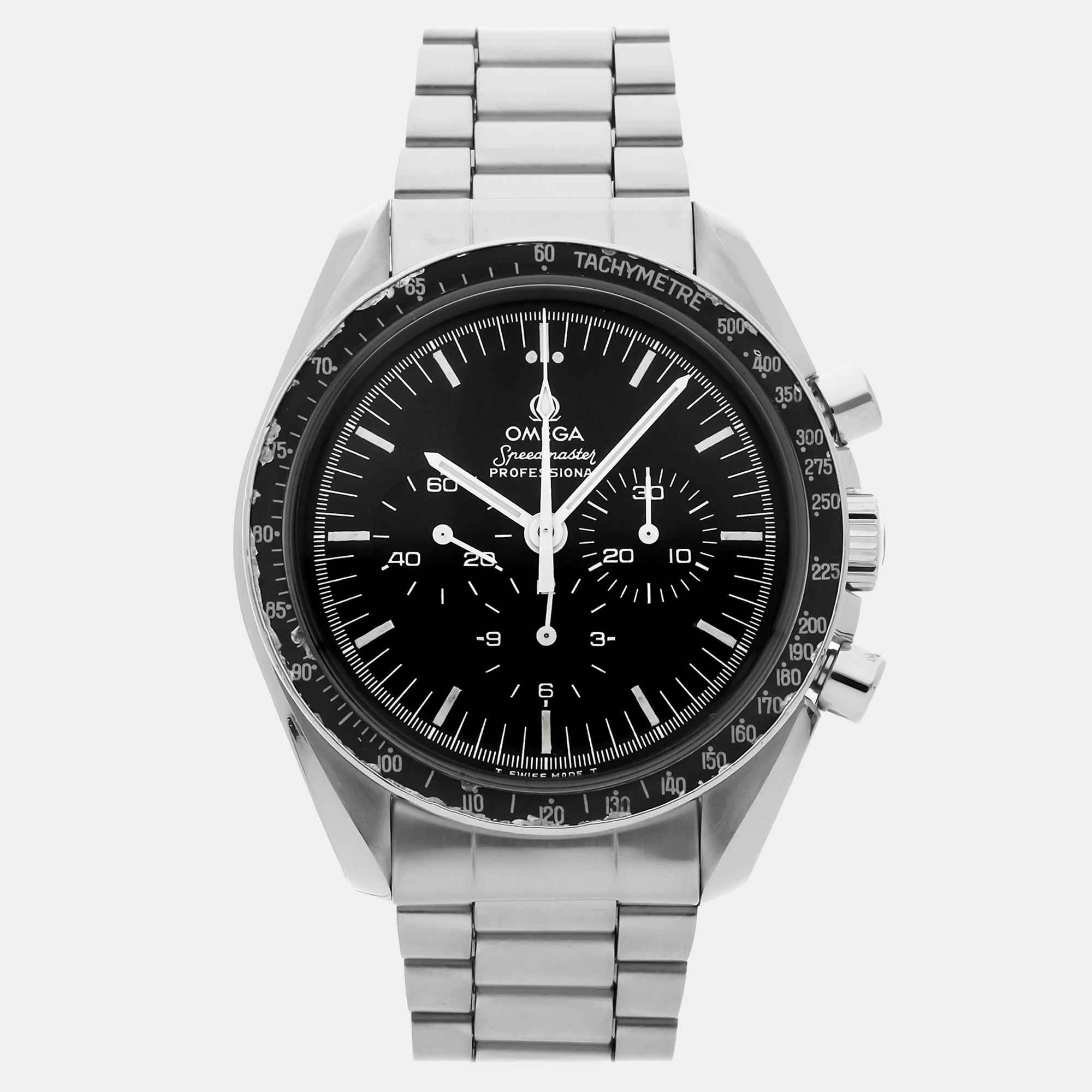 

Pre-Owned Omega Vintage Speedmaster Professional Moonwatch 145.022 Manual Winding 42 mm, Black