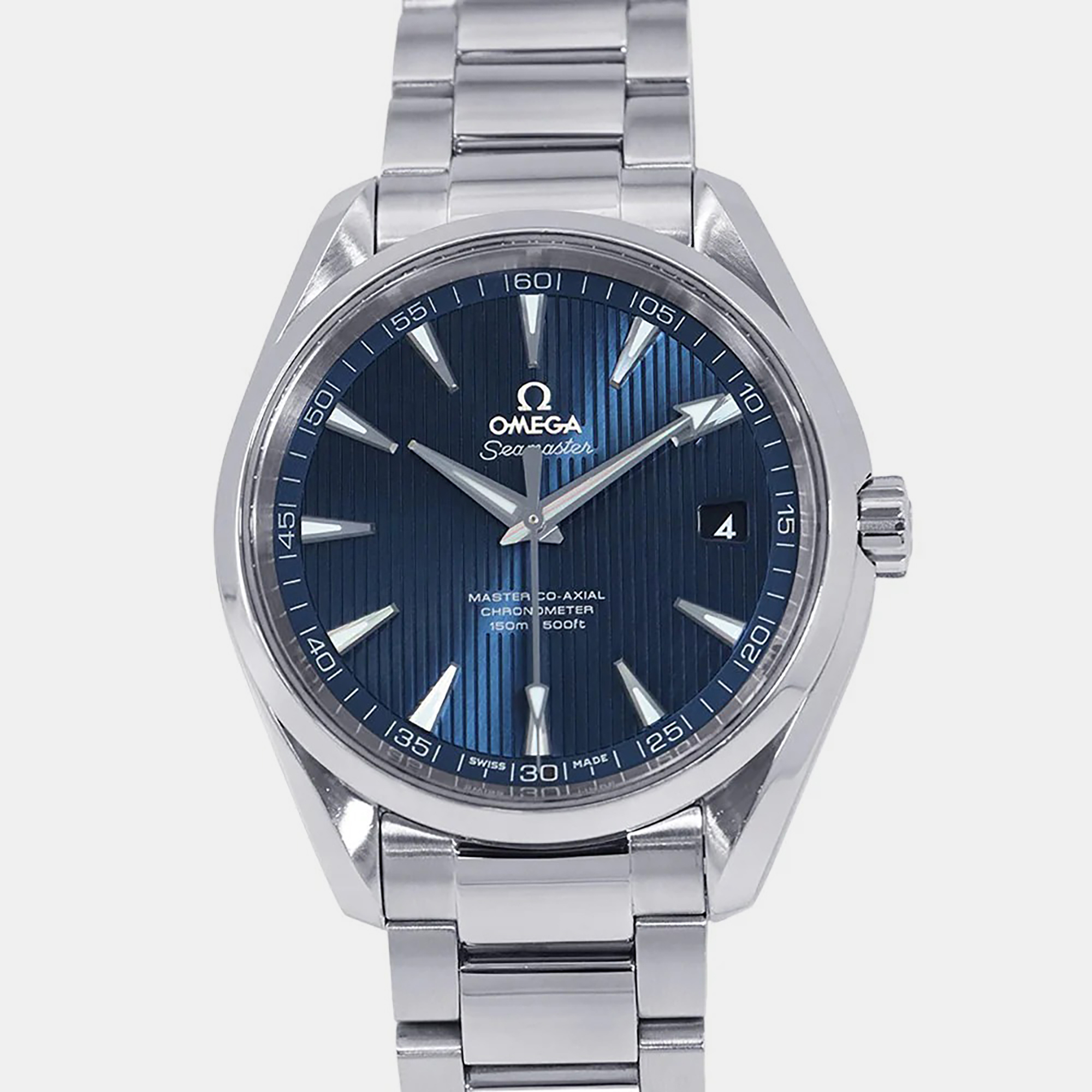 Omega Seamaster Aqua Terra 231.10.42.21.03.003 Automatic Blue Stainless Steel Men’s Wristwatch 41.5 mm