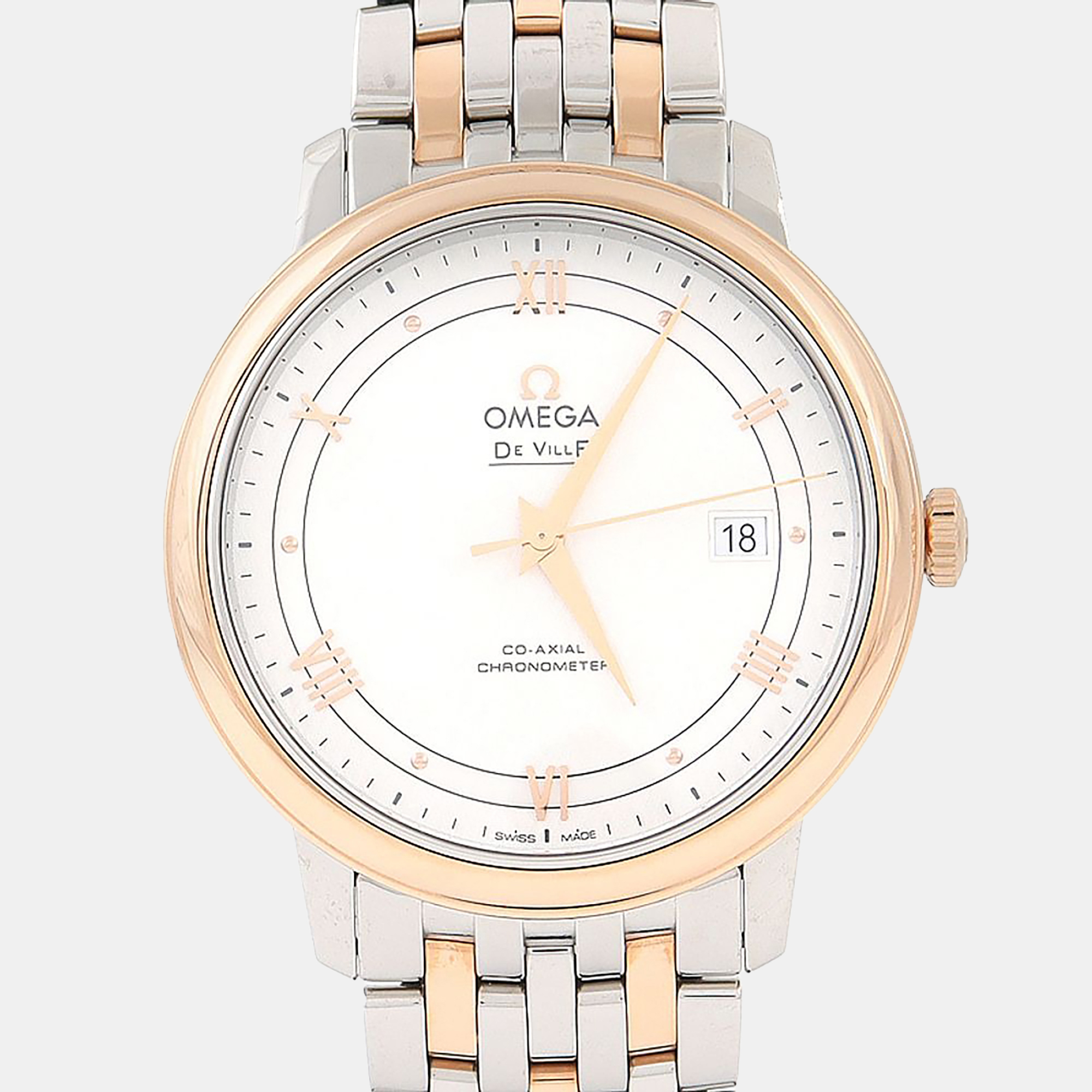 Omega De Ville Prestige 424.20.40 Automatic Stainless Steel Men’s Wristwatch 39.5 mm