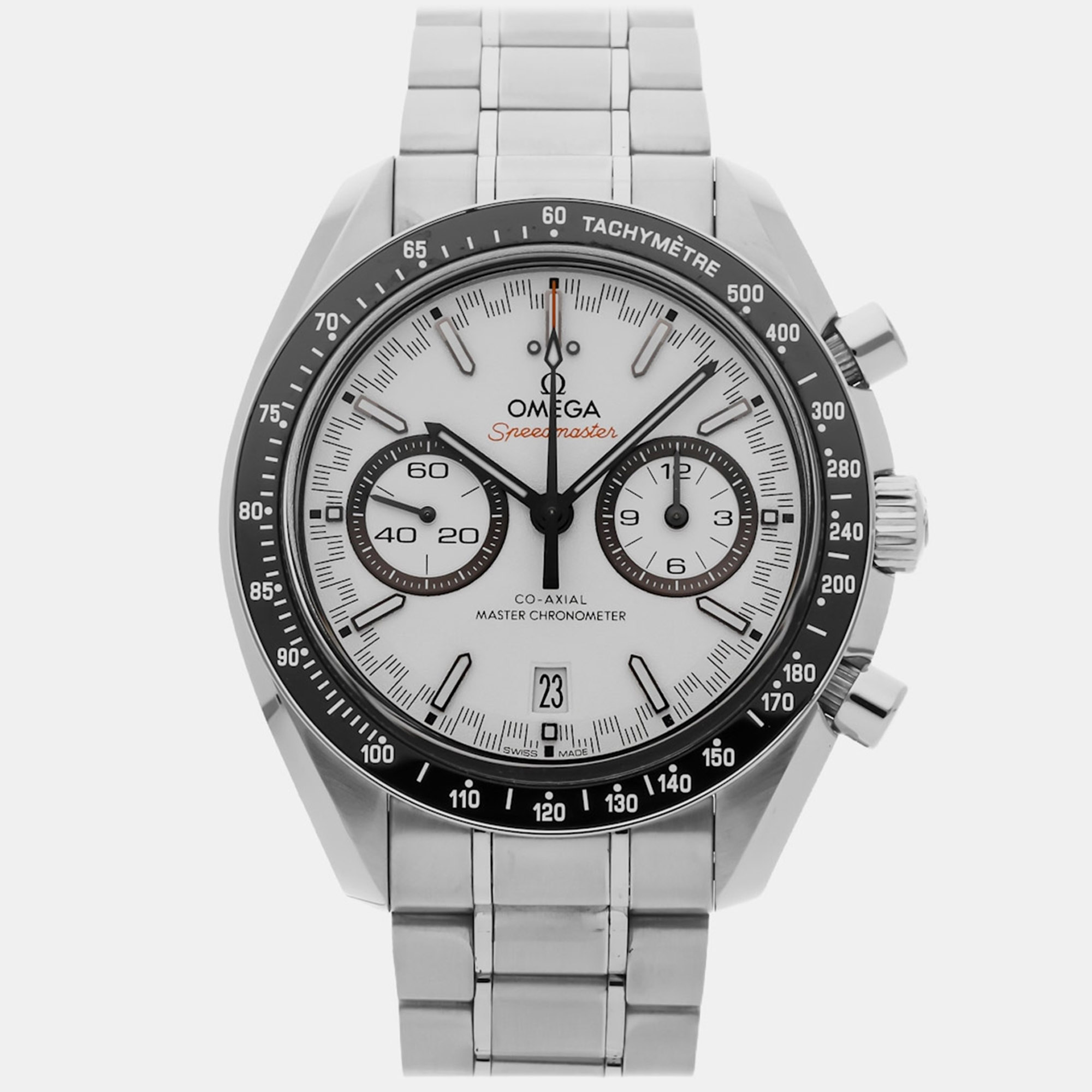 

Pre-Owned Omega Speedmaster Racing Chronograph 329.30.44.51.04.001, Silver