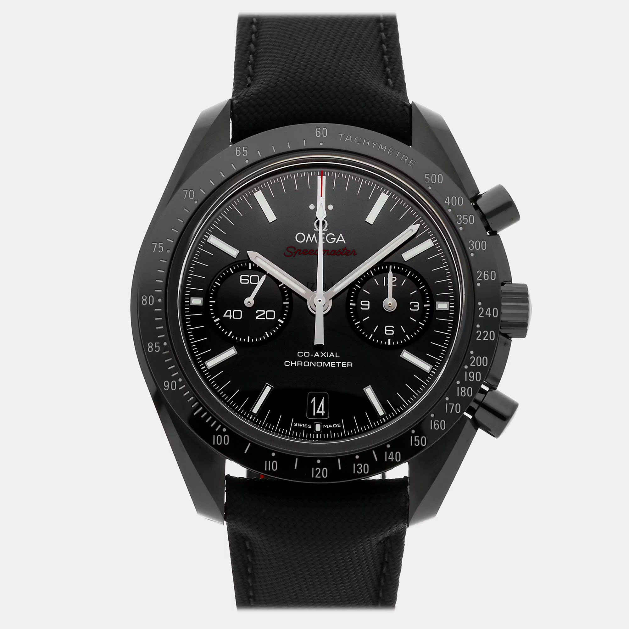 

Pre-Owned Omega Speedmaster Moonwatch "Dark Side of the Moon" 311.92.44.51.01.007, Black