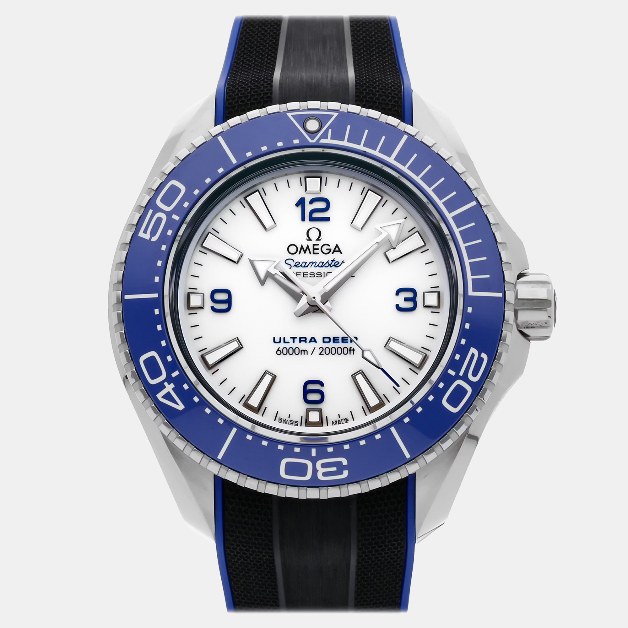 Pre-Owned Omega Seamaster Planet Ocean 6000M Ultra Deep O-MEGASTEEL 215.32.46.21.04.001