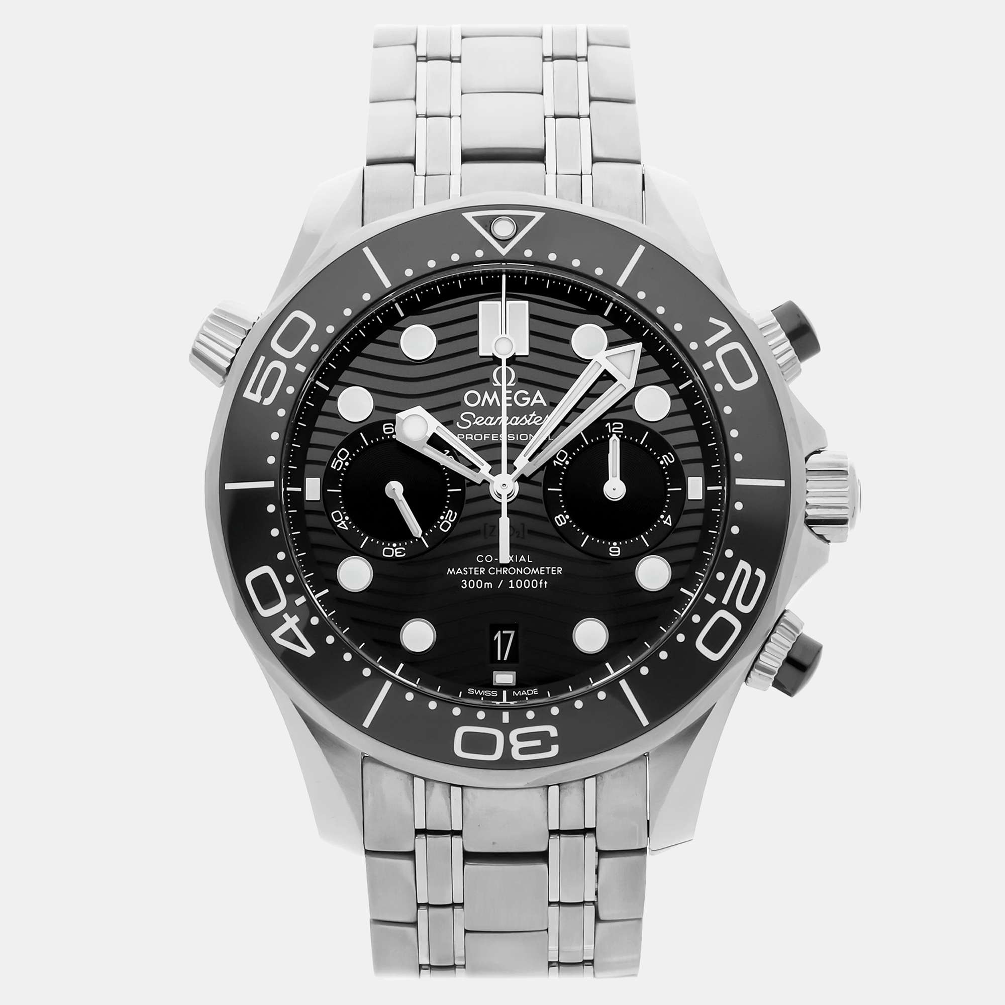 Pre-Owned Omega Seamaster Diver 300M Chronograph 210.30.44.51.01.001 44 mm