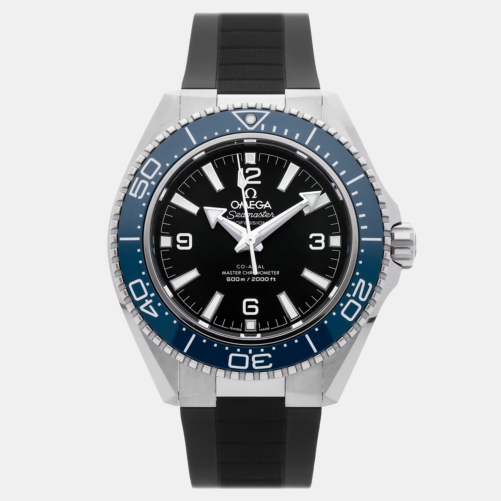 

Omega Seamaster Planet Ocean 217.32.42.21.01.002 Blue Stainless Steel Automatic Men Wristwatch