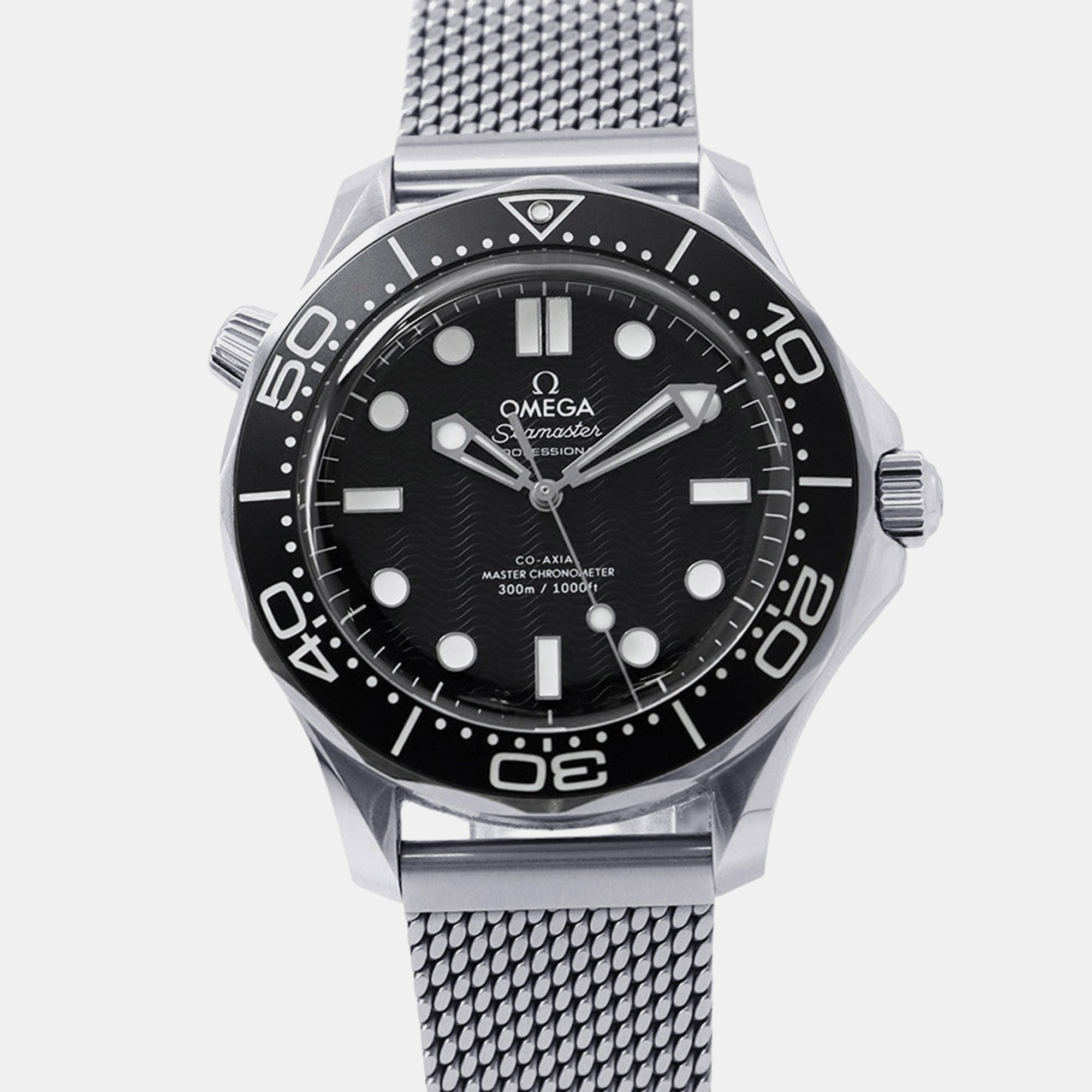 Omega Seamaster Diver 300M 210.30.42.20.01.010 Automatic Black Dial Stainless Steel Men’s Wristwatch 42 mm