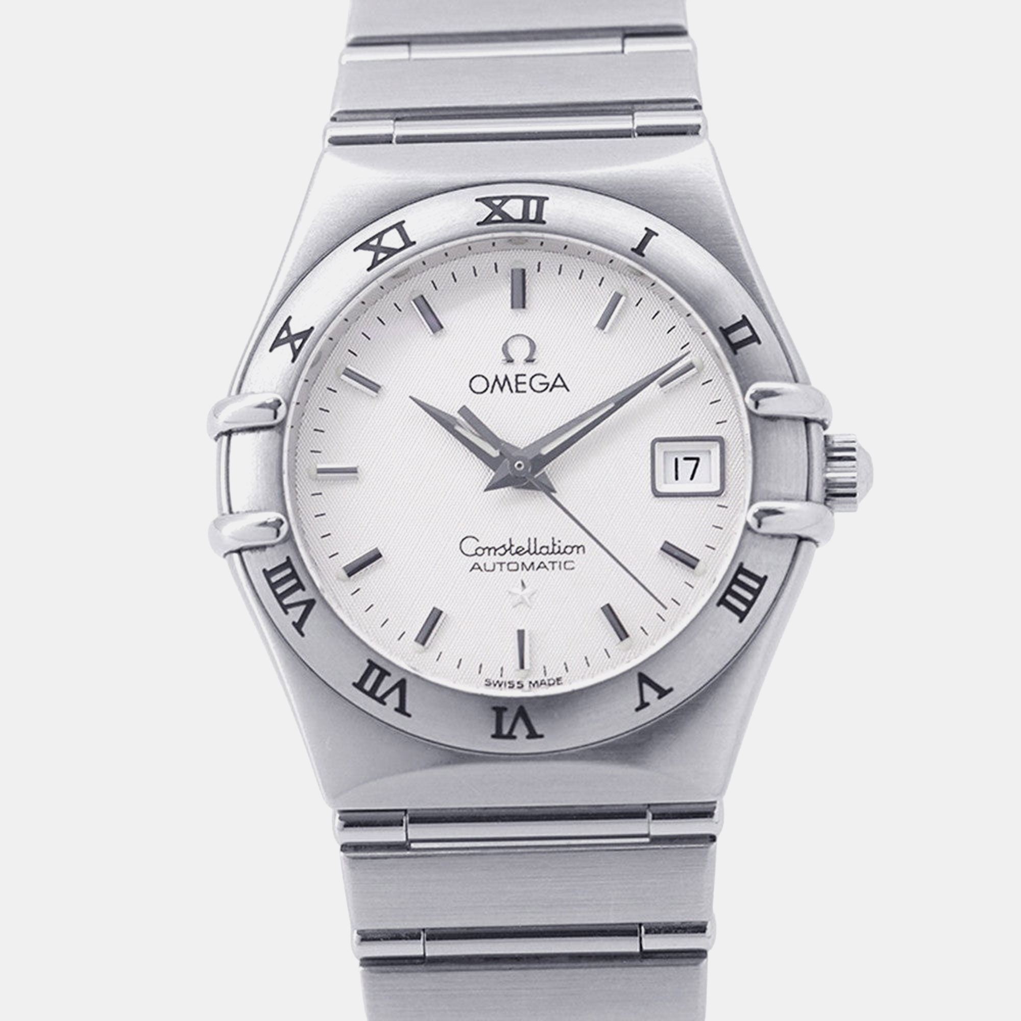 Omega Constellation 1592.30 Quartz Silver Dial Stainless Steel Women’s Wristwatch 27.5mm