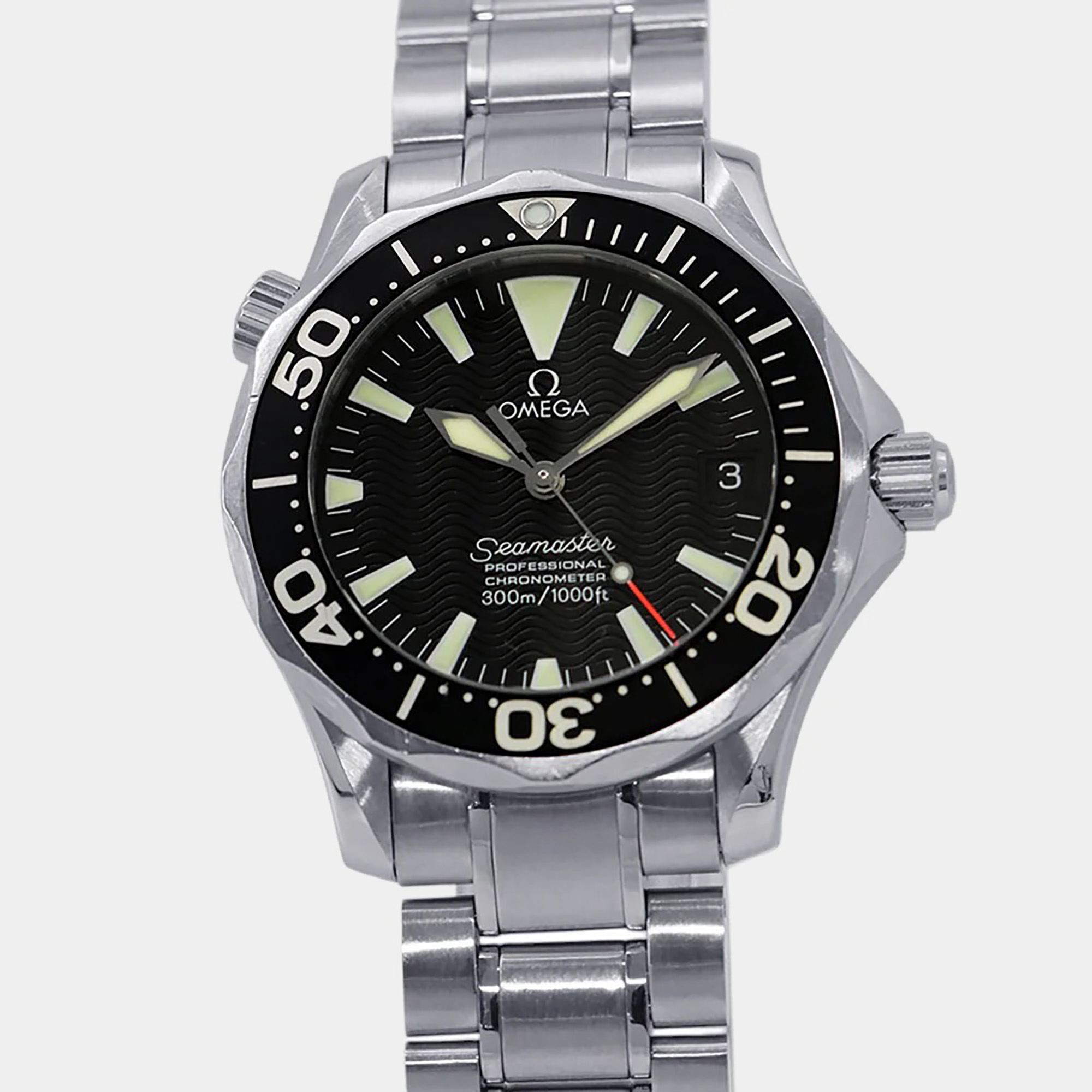 

Omega Seamaster 300M 2252.50 Black Stainless Steel Automatic Men Wristwatch 36 mm