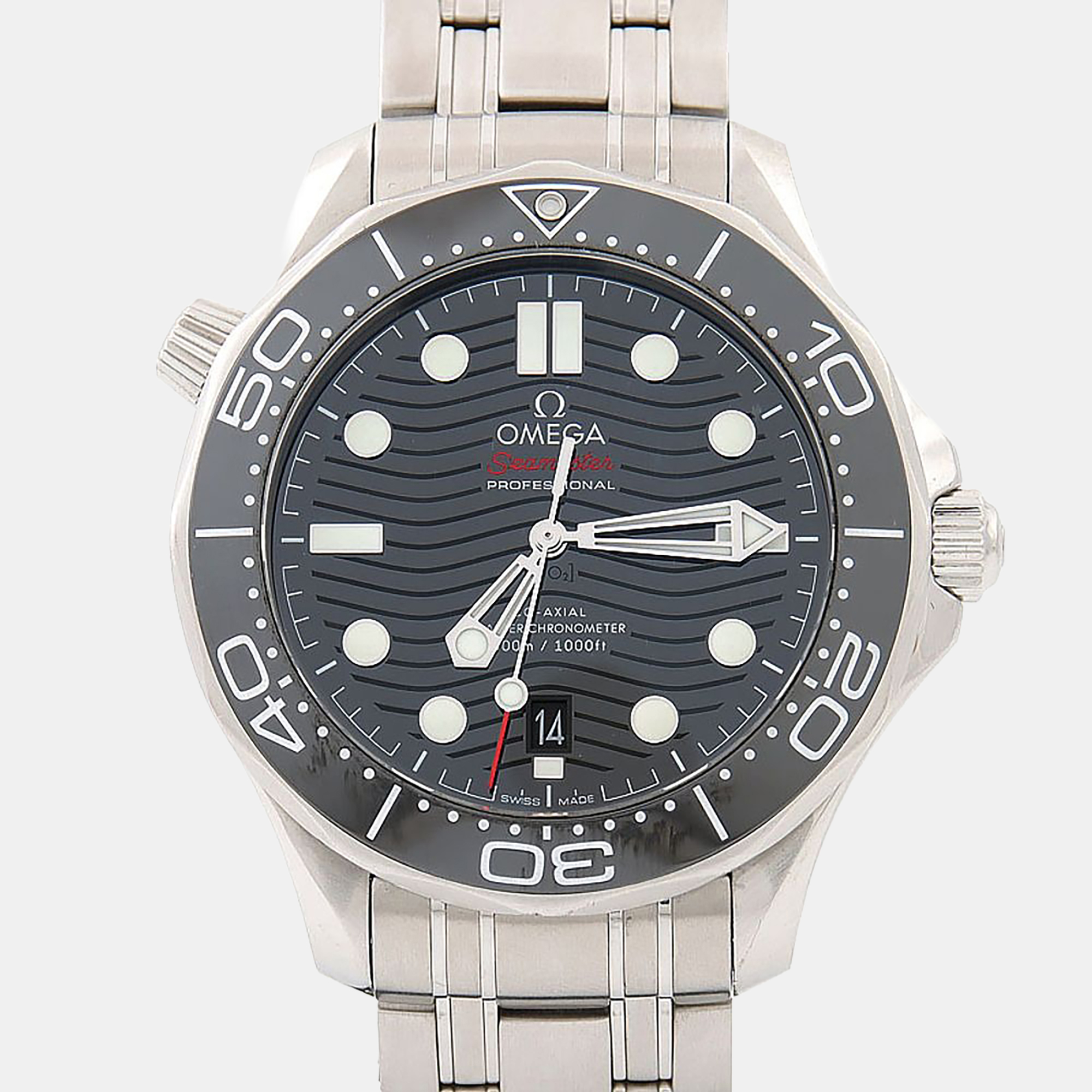 

Omega Seamaster 300M 210.30.42.20.01.001 Black Stainless Steel Automatic Men Wristwatch