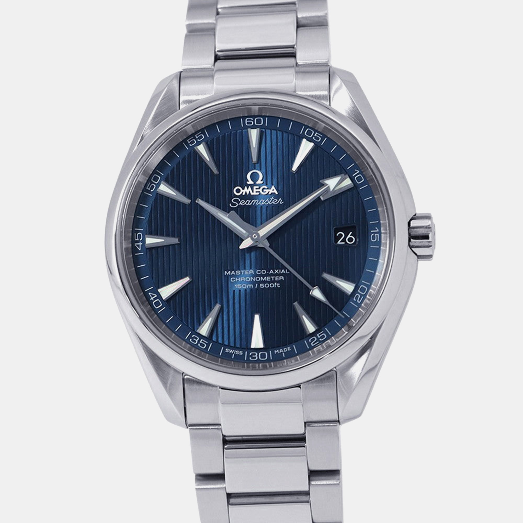 

Omega Seamaster Aqua Terra 231.10.42.21.03.003 Blue Stainless Steel Automatic Men Wristwatch