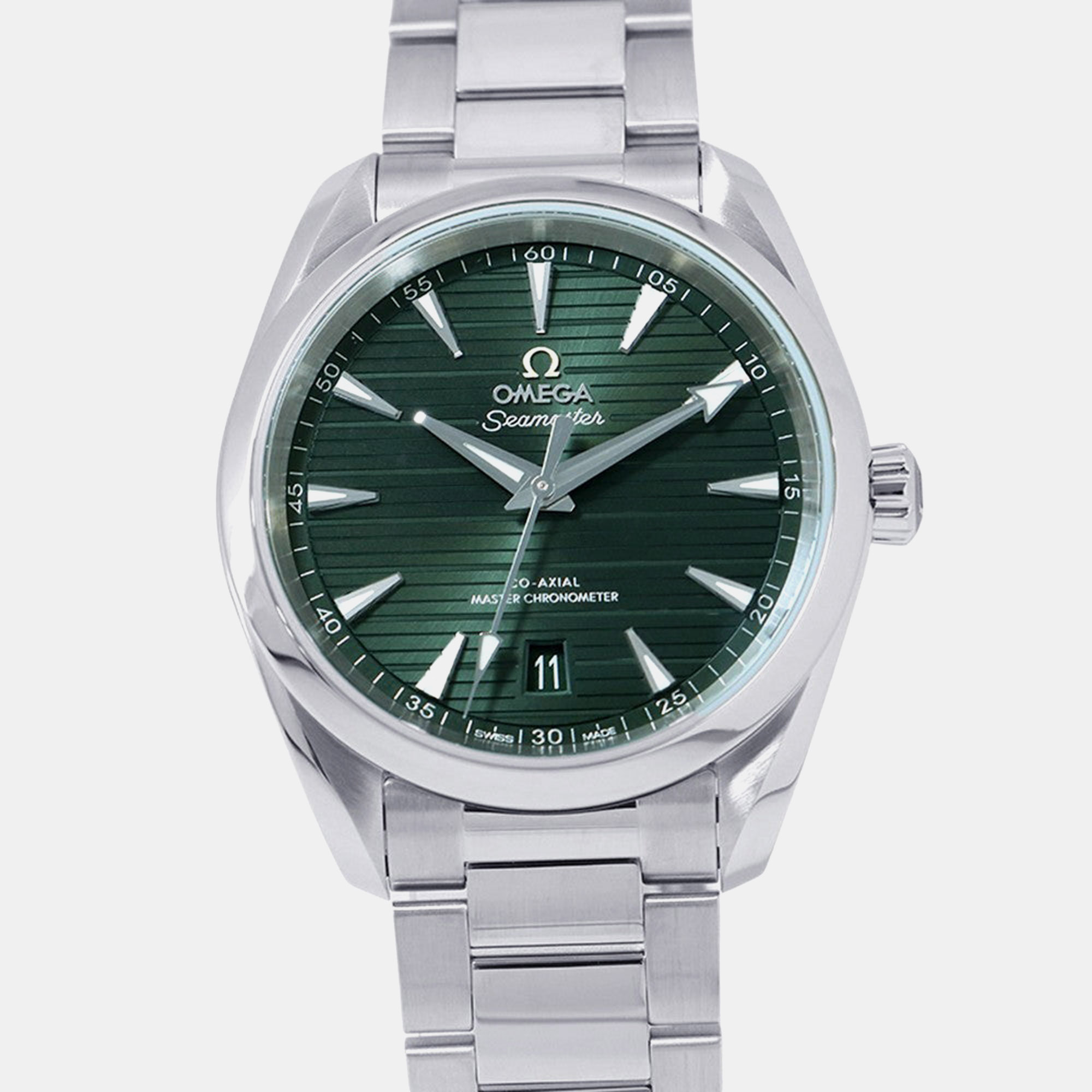 

Omega Seamaster Aqua Terra 220.10.38.20.03.003 Green Stainless Steel Automatic Men Wristwatch