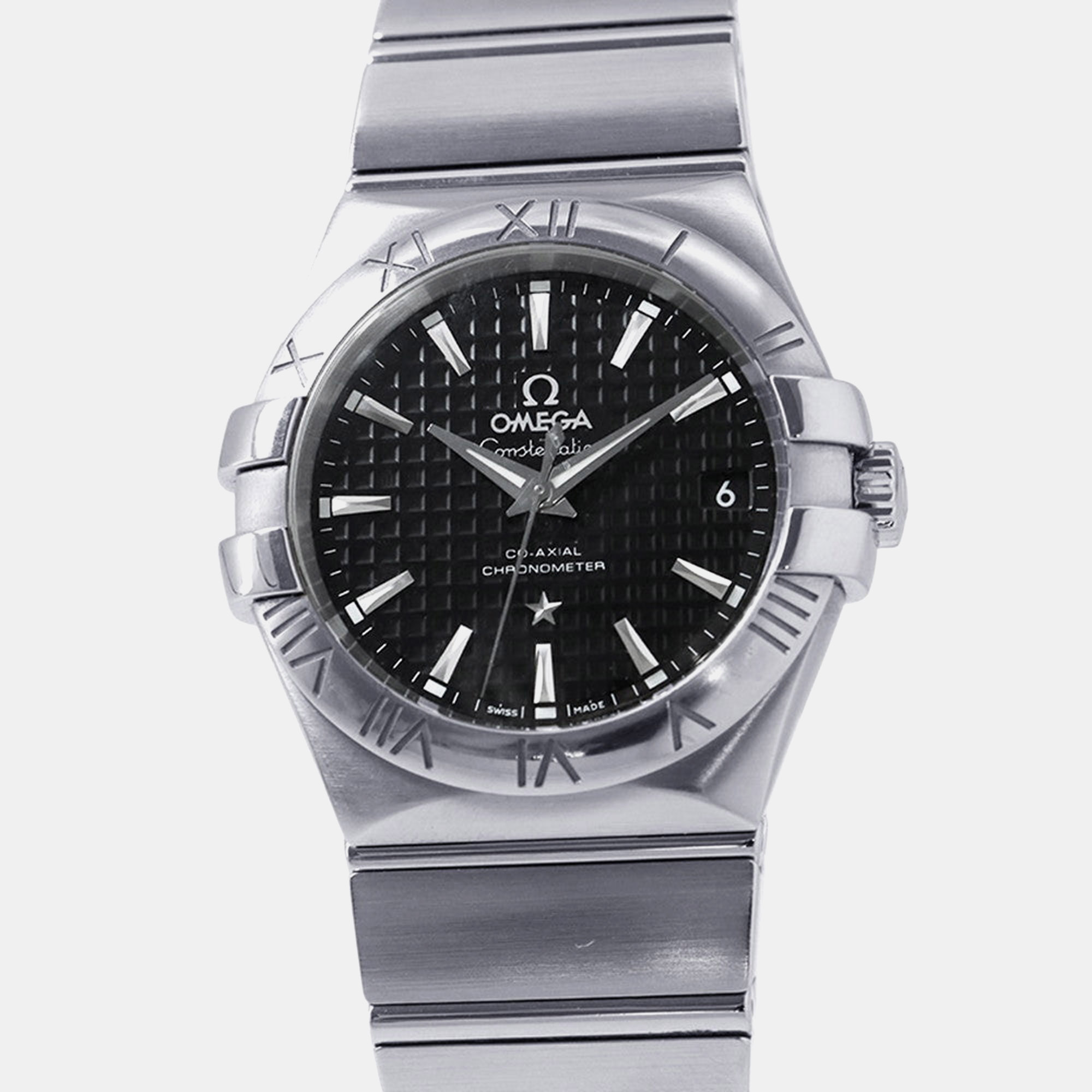 

Omega Constellation 123.10.35.20.01.002 Black Stainless Steel Automatic Men Wristwatch