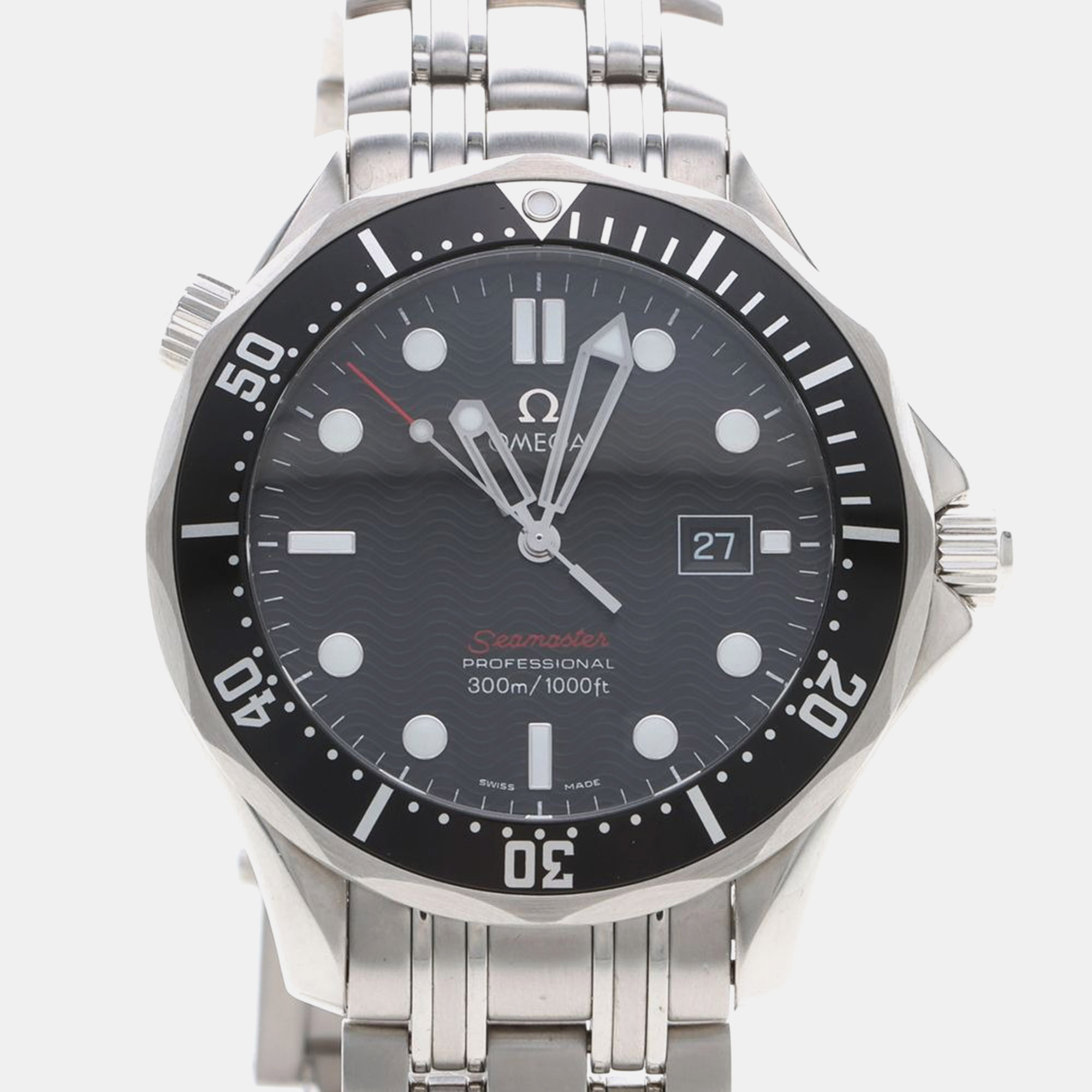 Omega Seamaster 300M 212.30.41.61.01.001 Black Stainless Steel Quartz Men’s Wristwatches 41mm