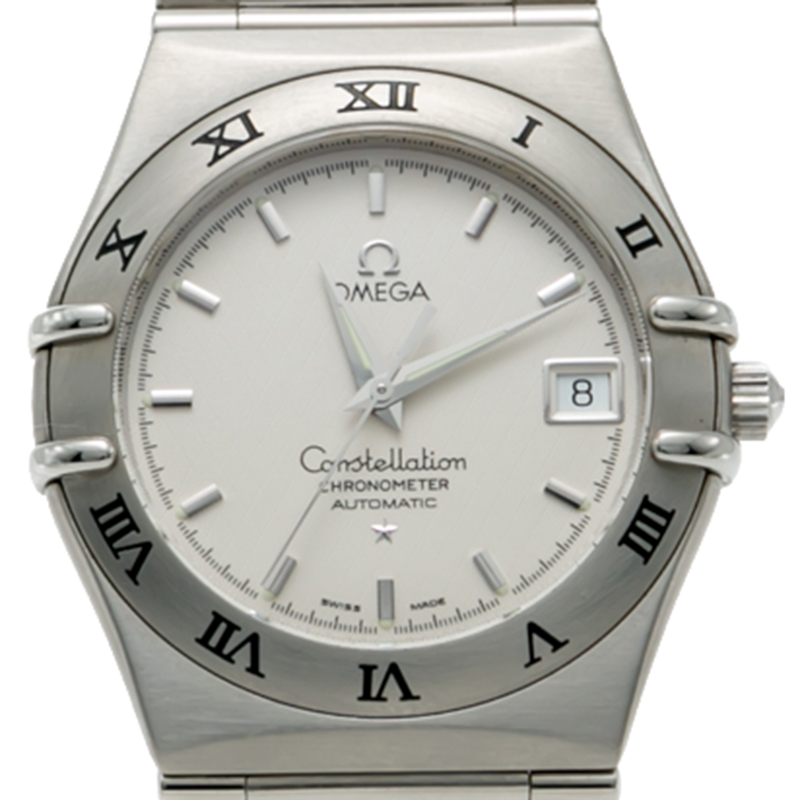 

Omega White Dial Stainless Steel Constellation Automatic Watch