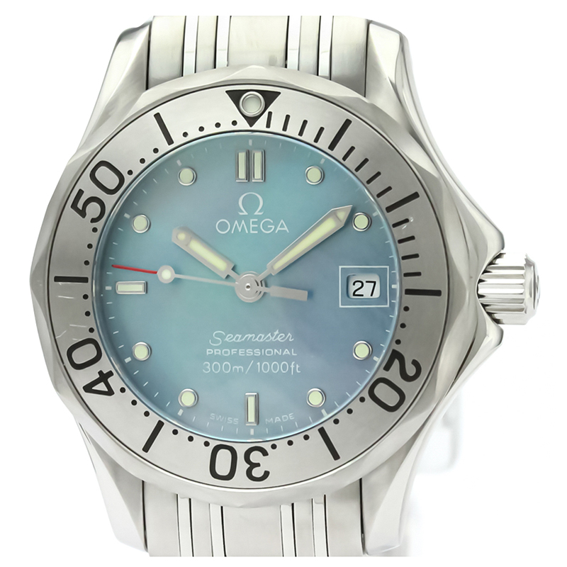 

Omega Blue Stainless Steel Seamaster Professional