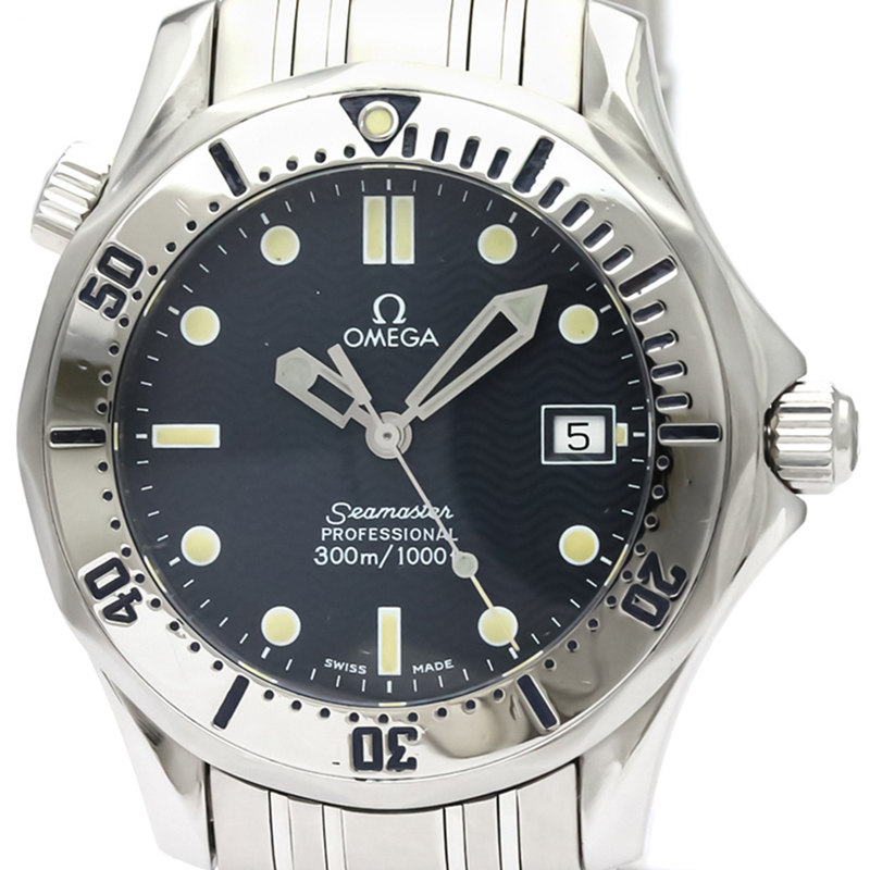 

Omega Blue Stainless Steel Seamaster Professional