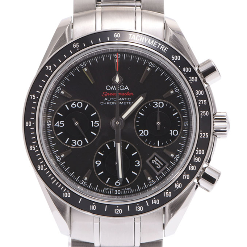 

Omega Gray Stainless Steel Speedmaster, Grey